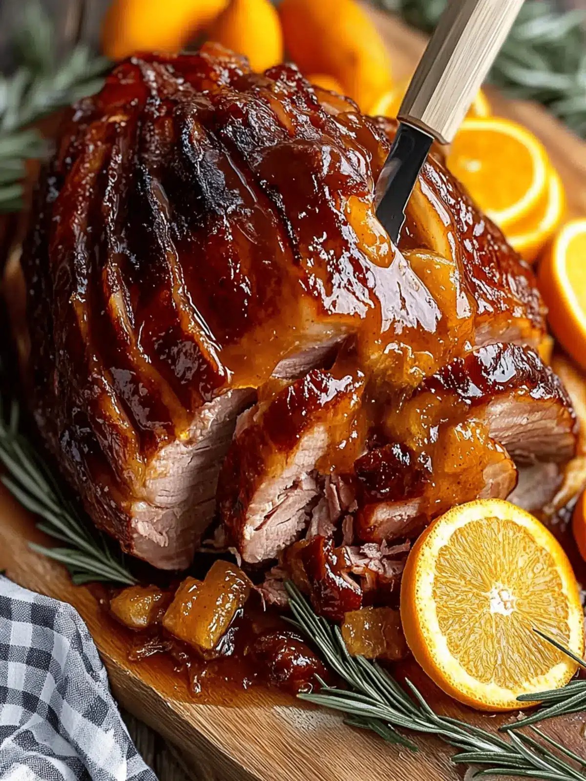 Irresistible Orange-Brown Sugar Ham Glaze for Your Holidays 3 Orange-Brown Sugar Ham Glaze