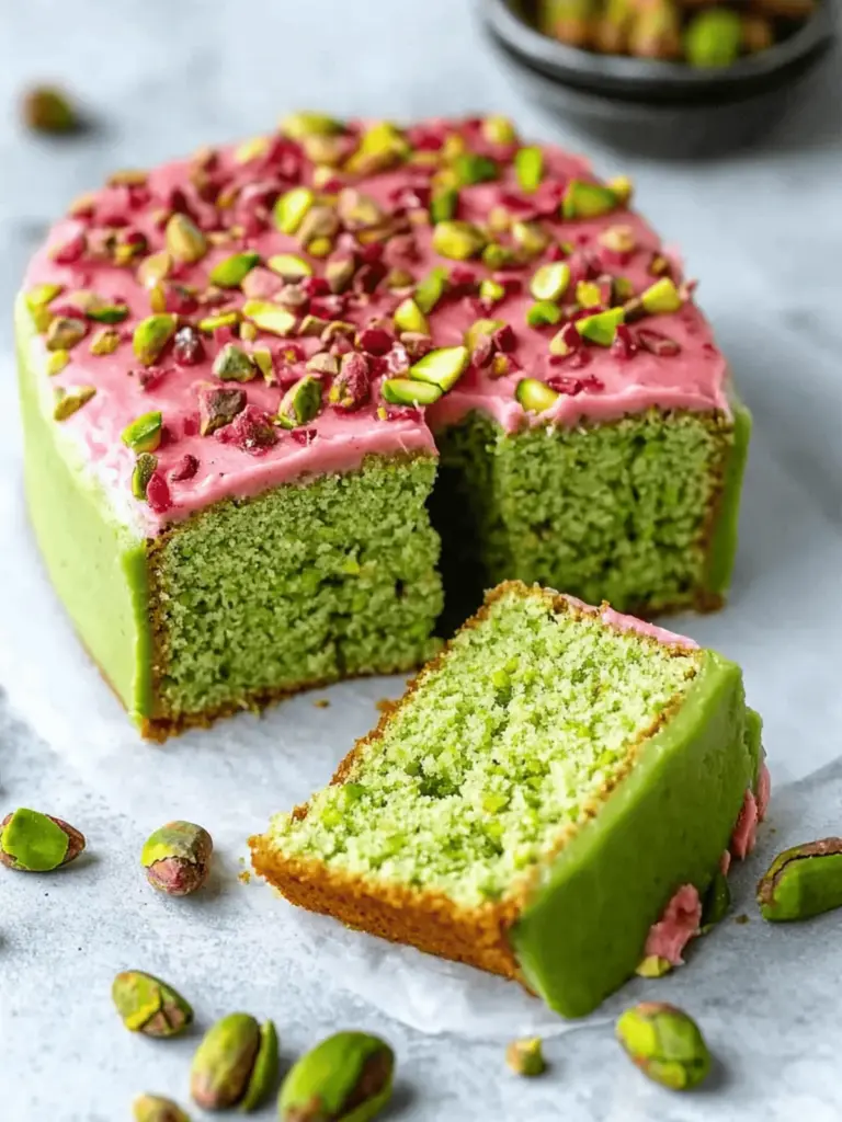 Pistachio Cake