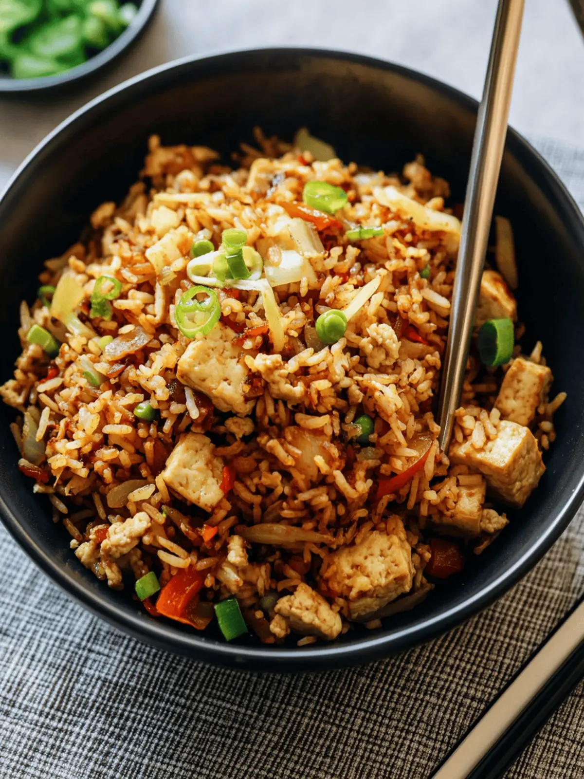 Tofu Fried Rice