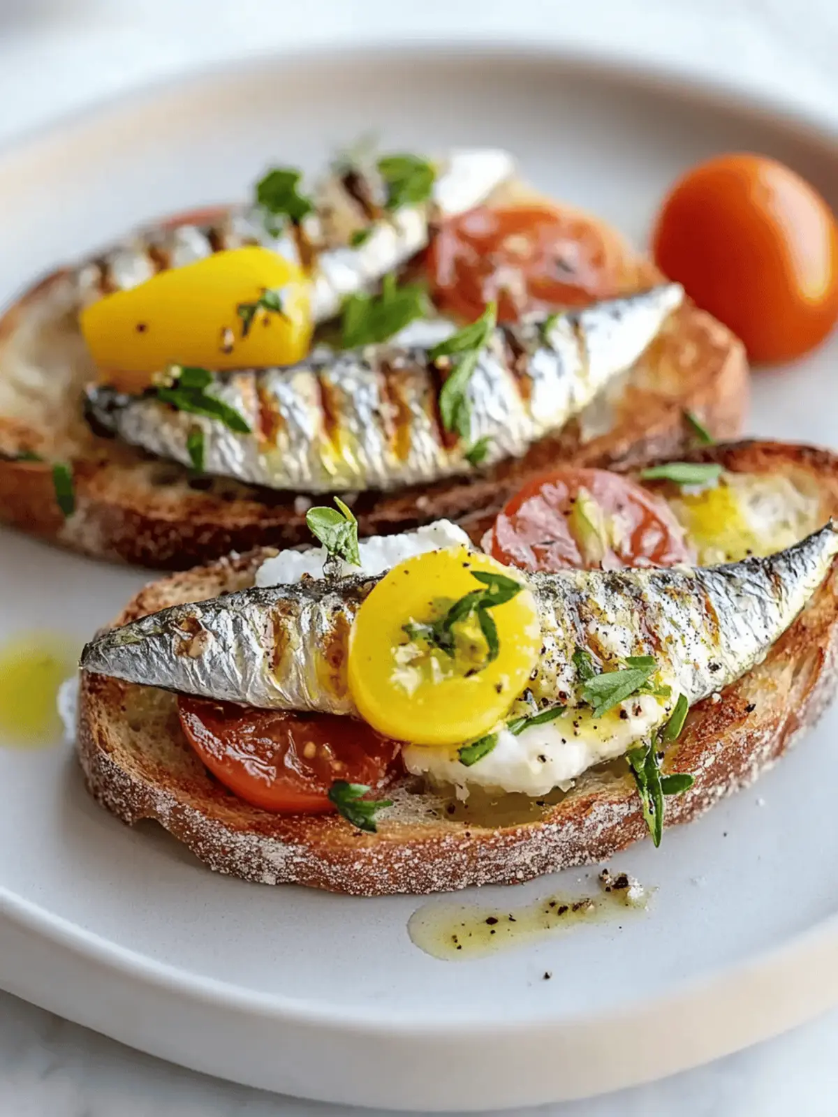 Sardine on Toast