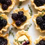 Brie Phyllo Cups with Blackberry and Thyme for Effortless Elegance 9 Brie Phyllo Cups with Blackberry and Thyme