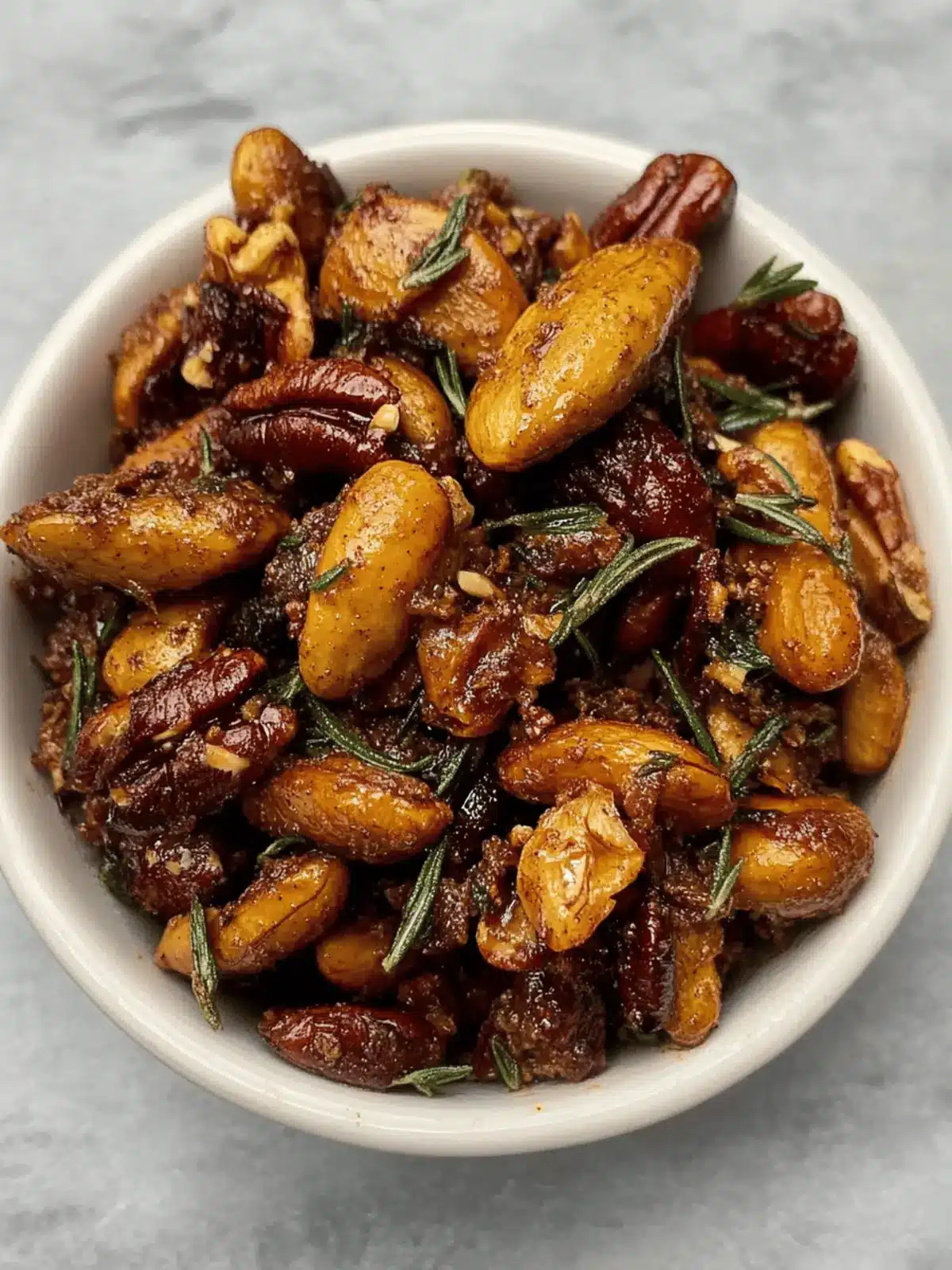 Rosemary Spiced Nuts
