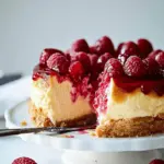 Raspberry Limoncello Souffle Cheesecake for Special Moments 8 Raspberry Limoncello Souffle Cheesecake