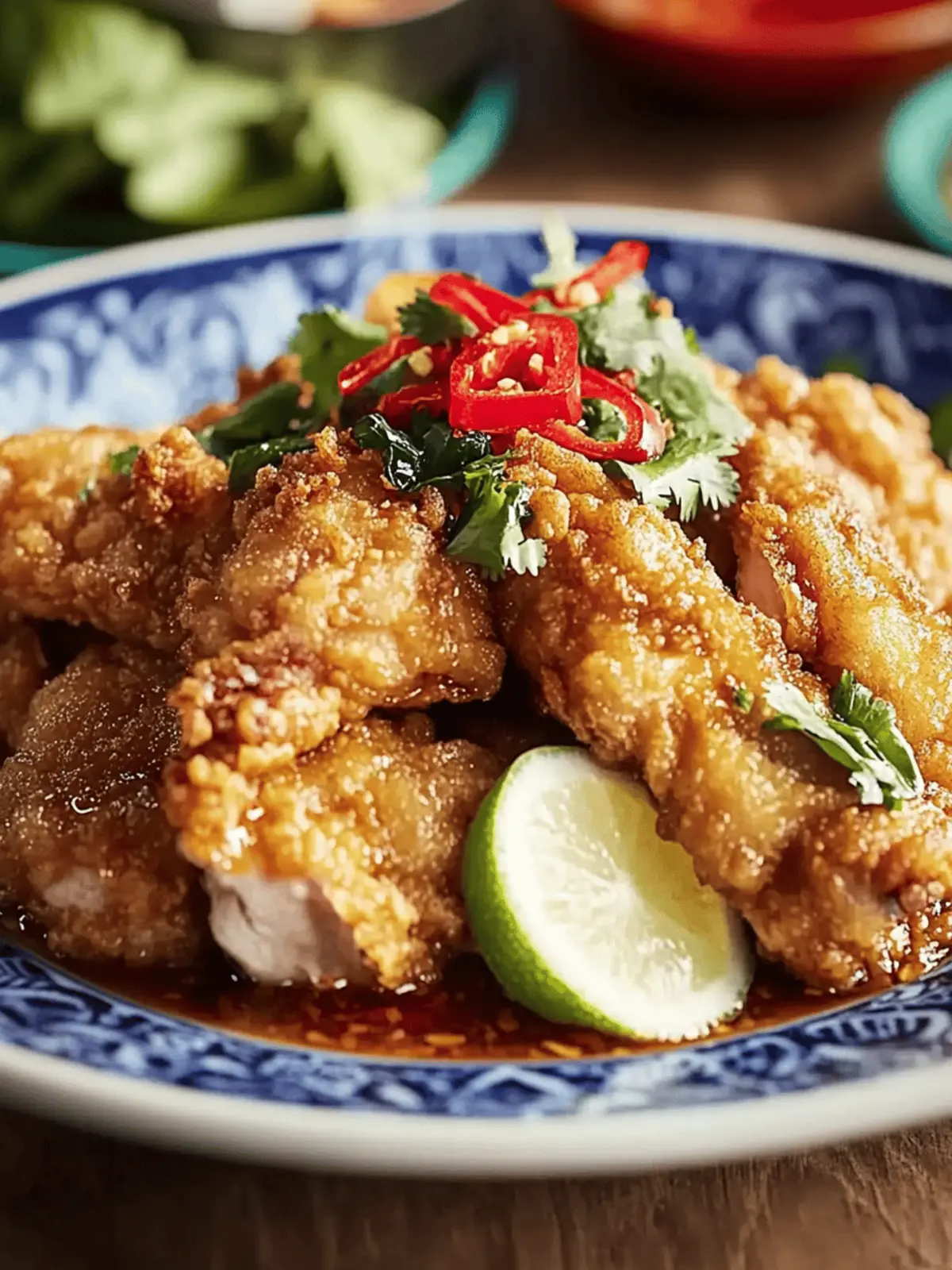 Crispy Gai Tod Thai Fried Chicken