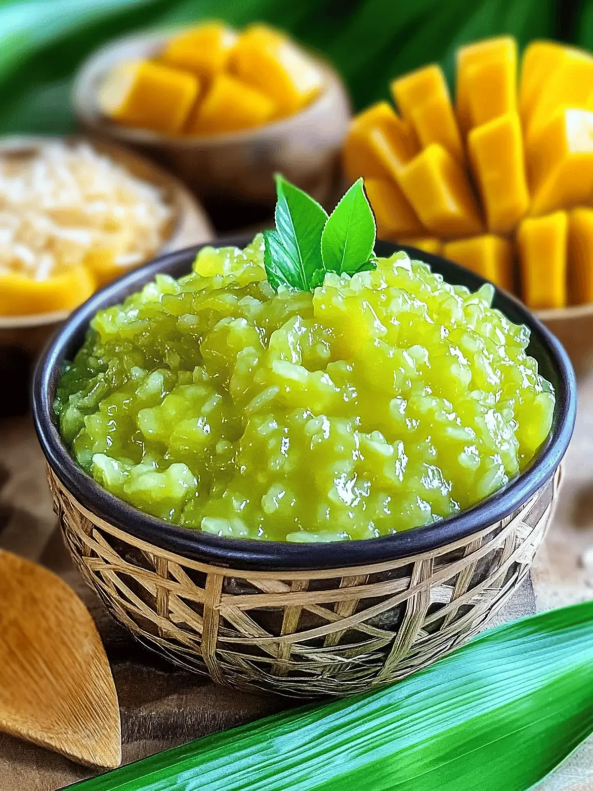 Mango Sticky Rice Dessert