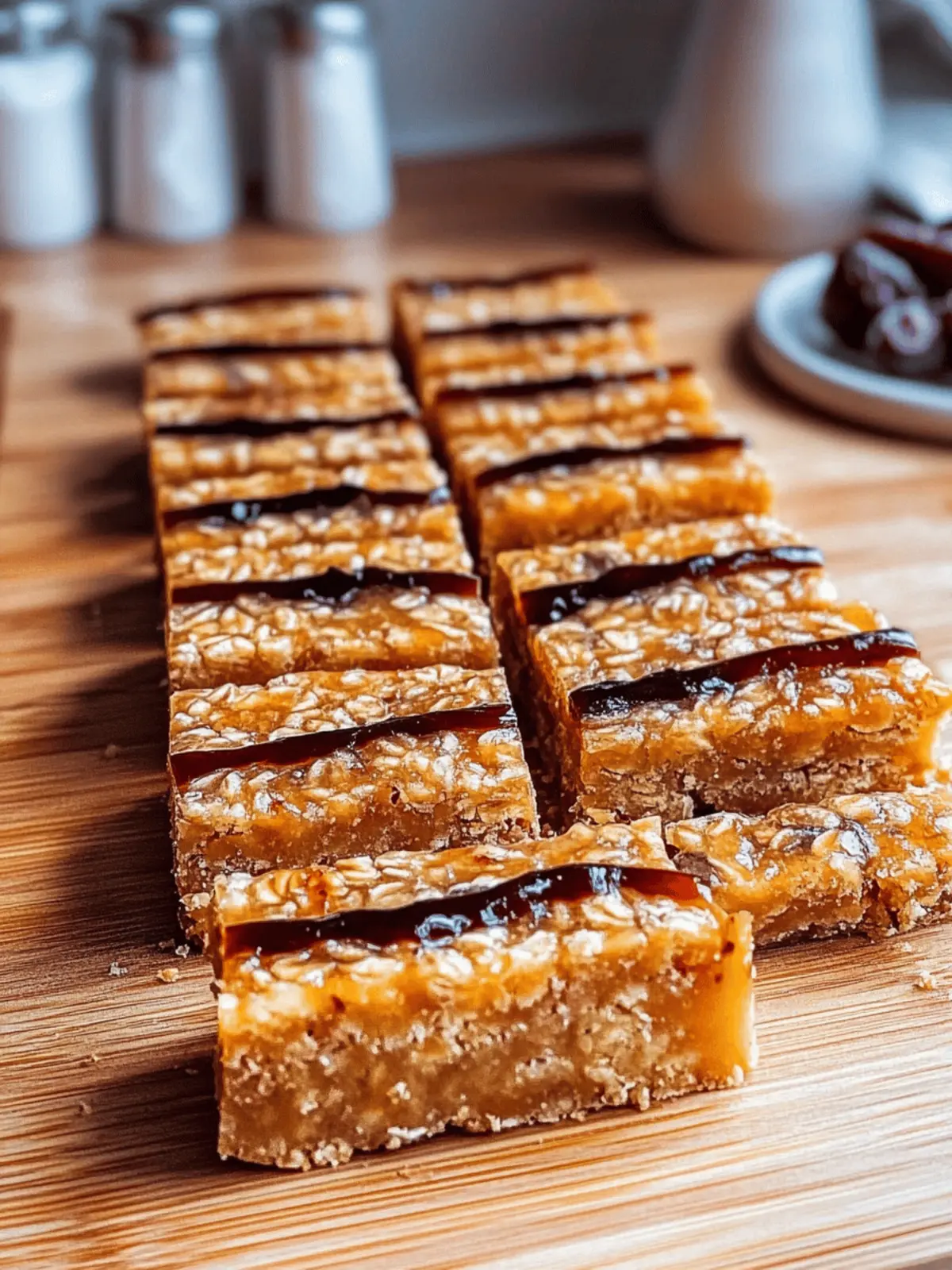 Protein-Packed Chickpea and Date Snack Bars