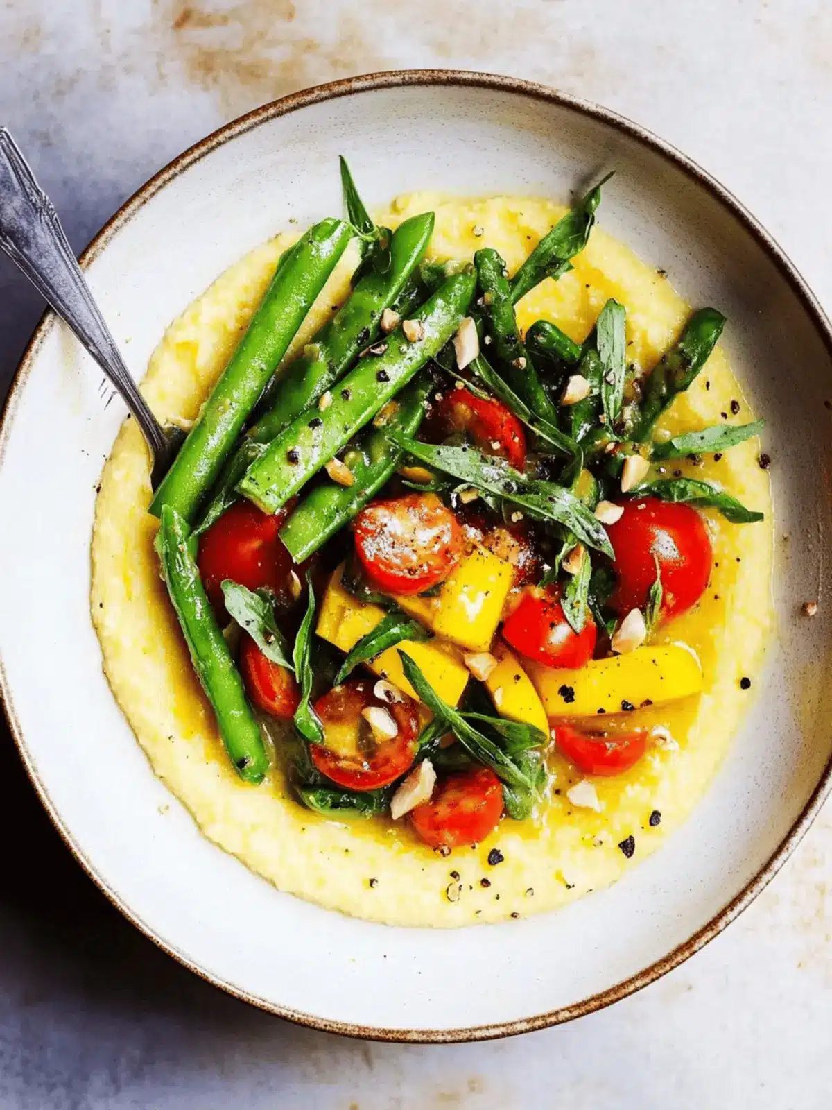 Fresh Summer Polenta with Sautéed Farmers Market Veggies 5 Summer Polenta with Sautéed Farmers Market Vegetables