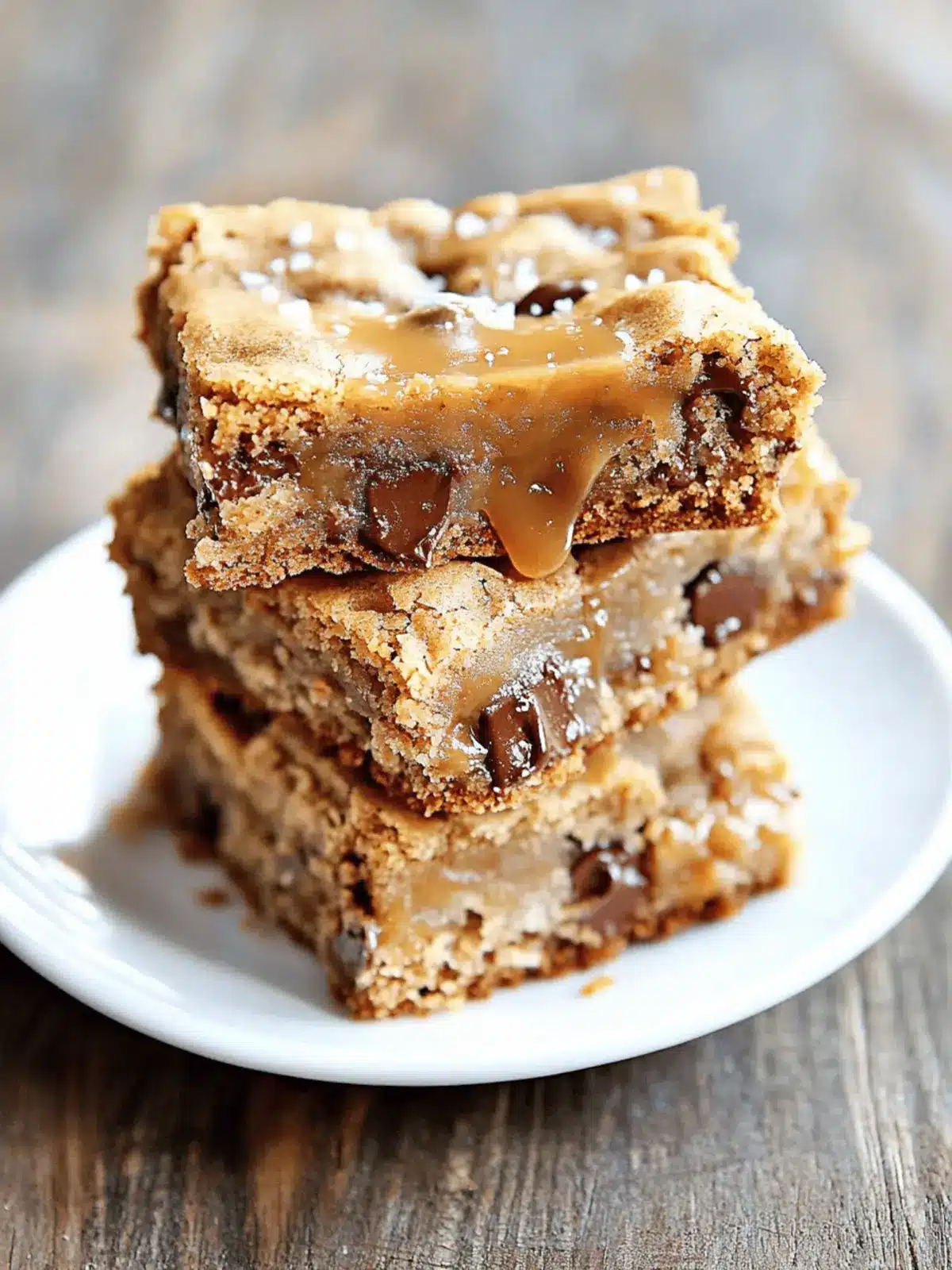 Gooey Salted Caramel Chocolate Chip Cookie Bars You Can't Resist 5 Gooey Salted Caramel Chocolate Chip Cookie Bars