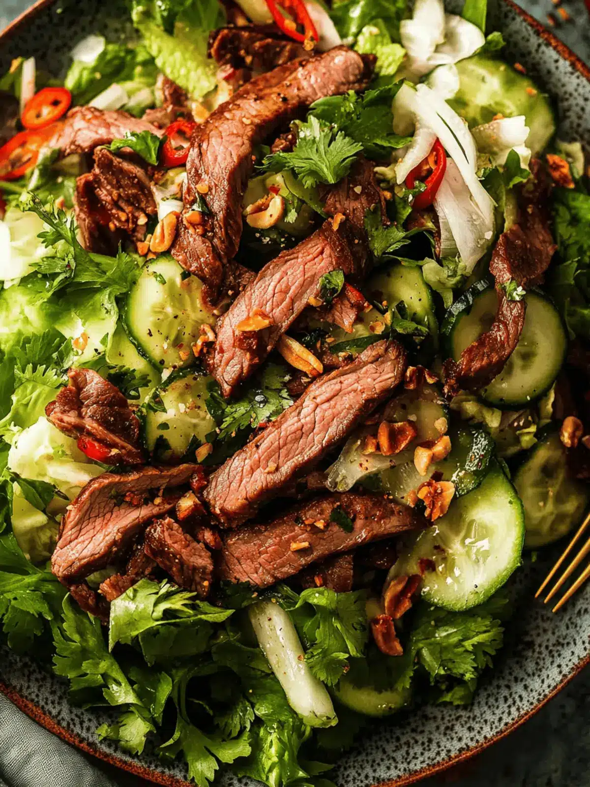 Spicy Thai Beef Salad