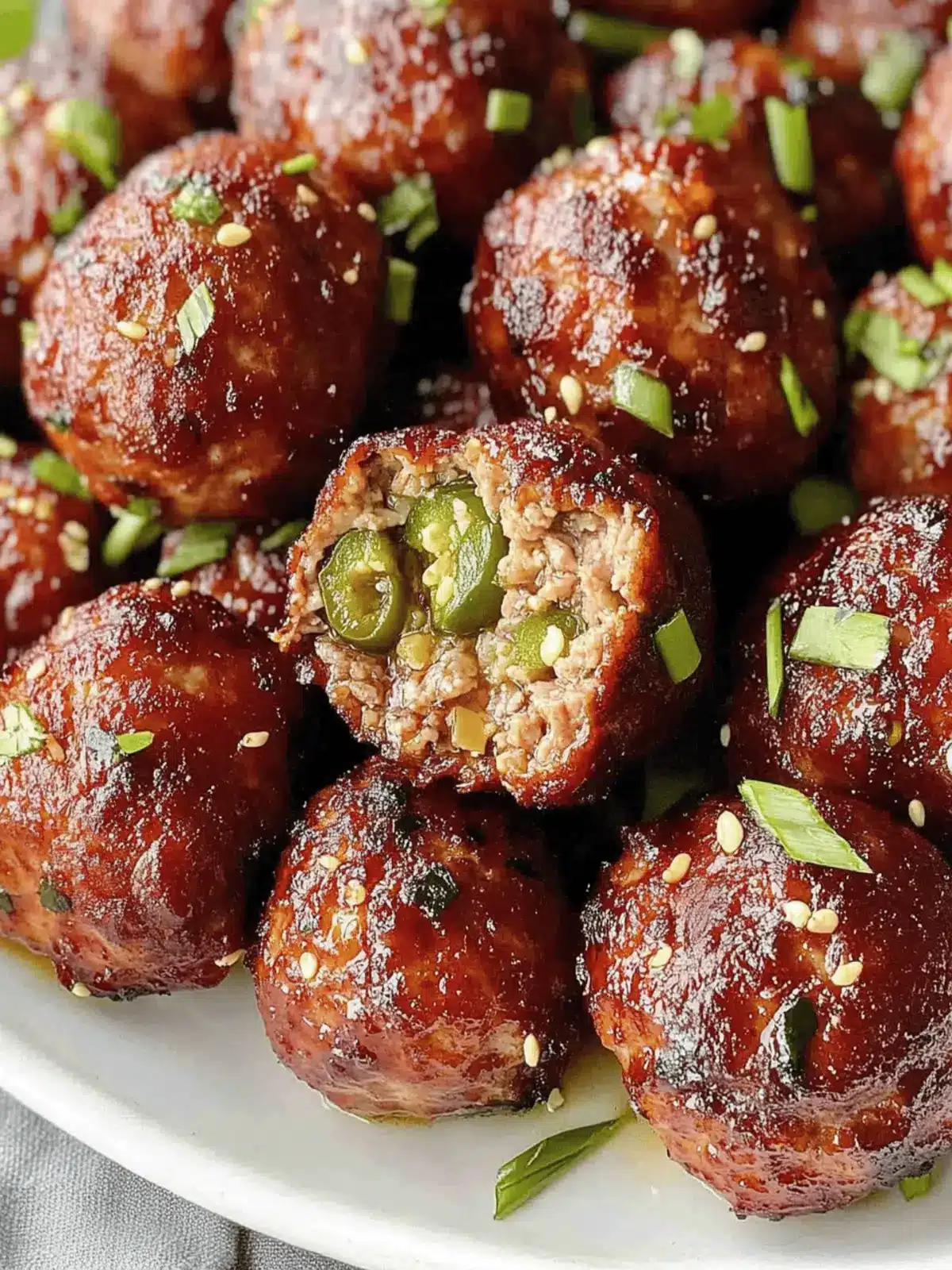 Jalapeno Popper Smoked Meatballs: Flavor Explosion Awaits 5 Jalapeno Popper Smoked Meatballs