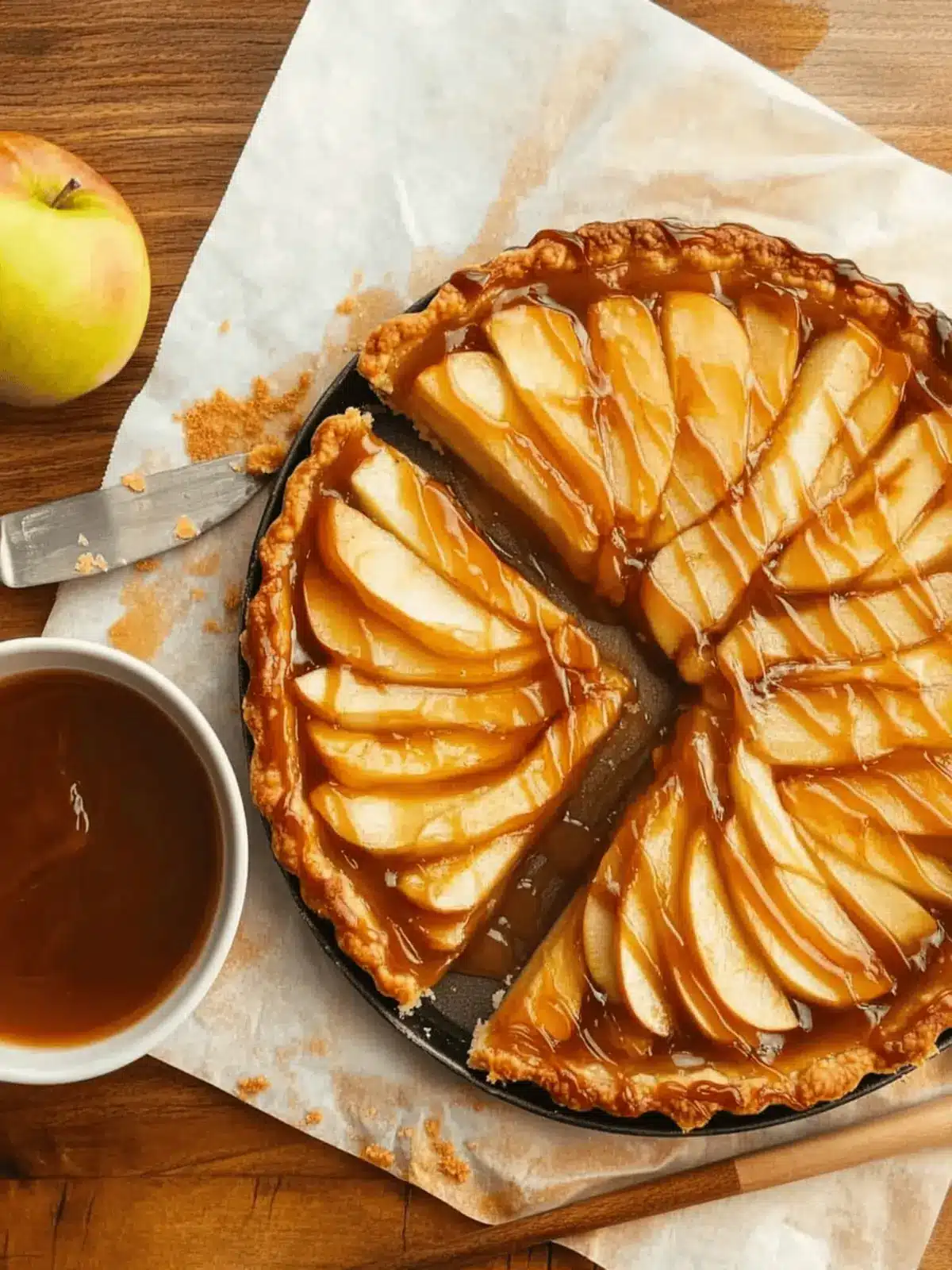 Easy Apple Tart with Caramel Drizzle for Cozy Evenings 2 Easy Apple Tart with Caramel Drizzle