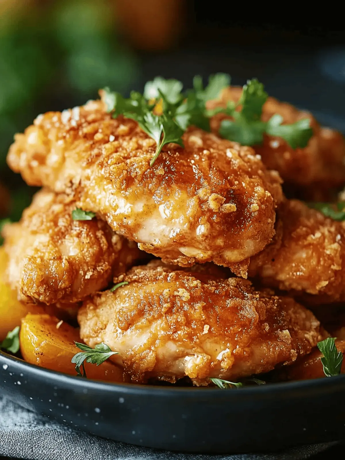 Homemade KFC Chicken in the Oven