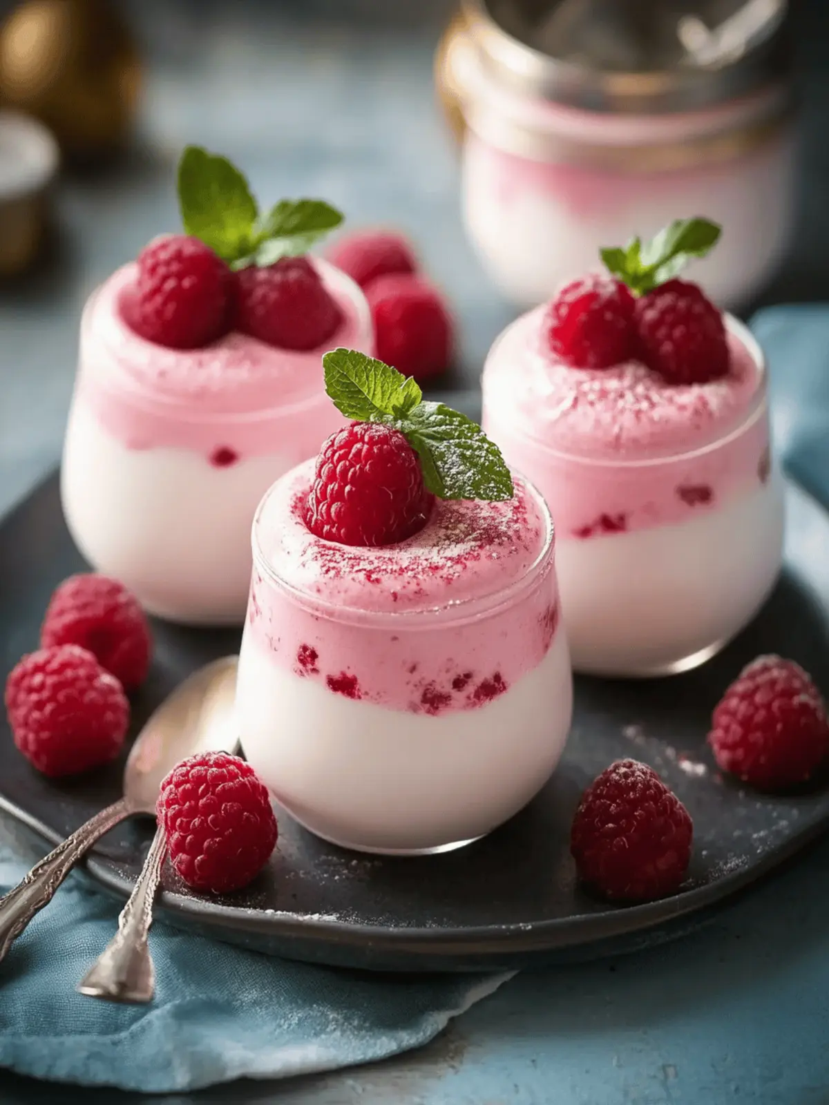 Classic Raspberry Posset