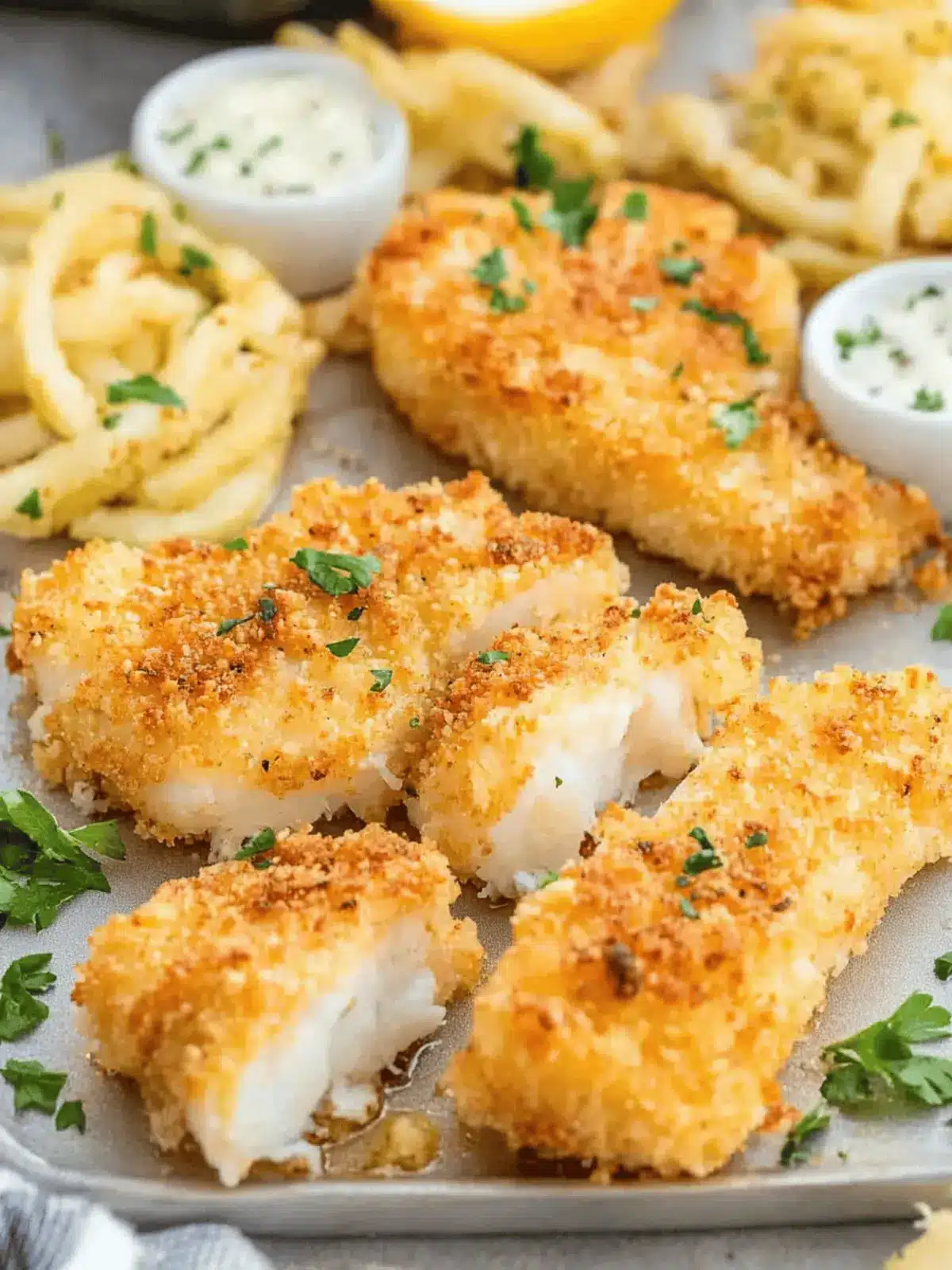 Air Fryer Panko Cod