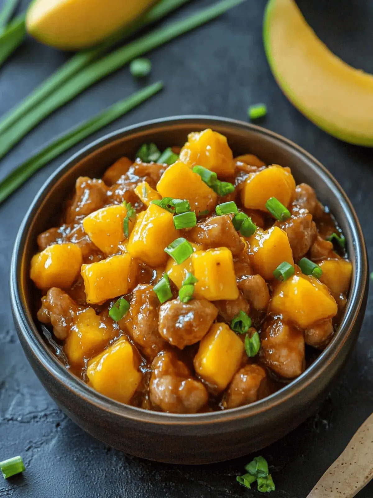 Asian Mango Chicken