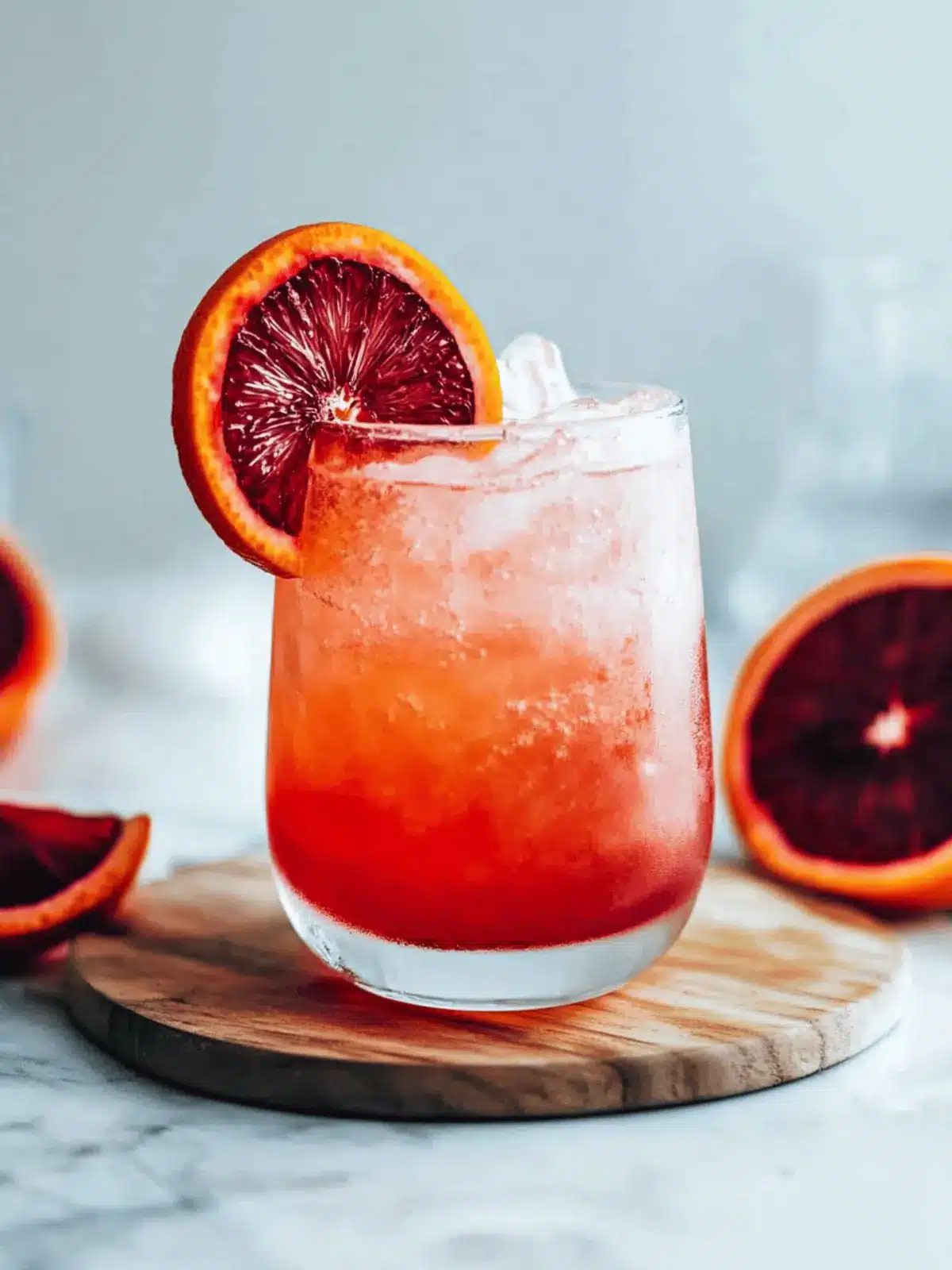 Blood Orange Mocktail