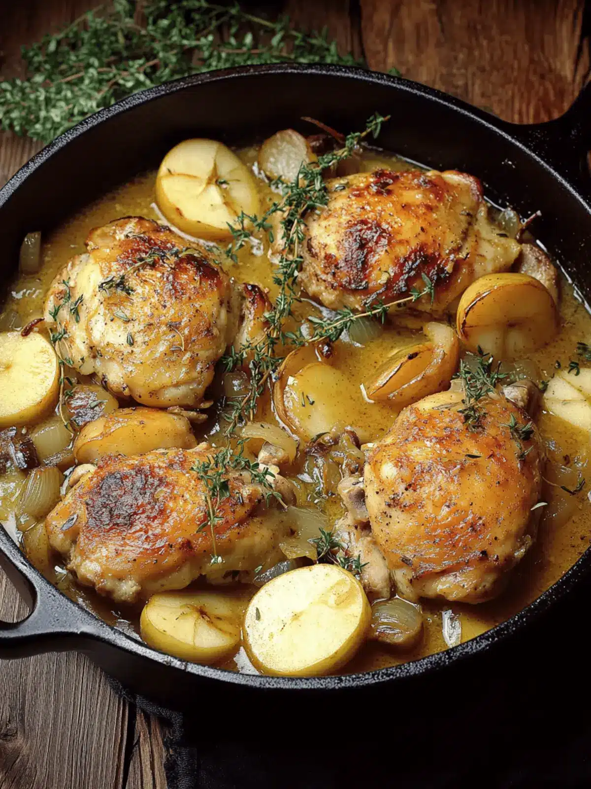 French Apple Cider Chicken