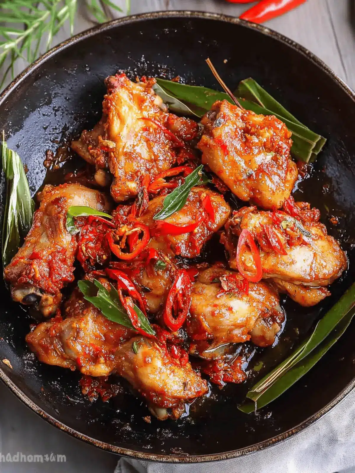 Indonesian Spicy Chicken