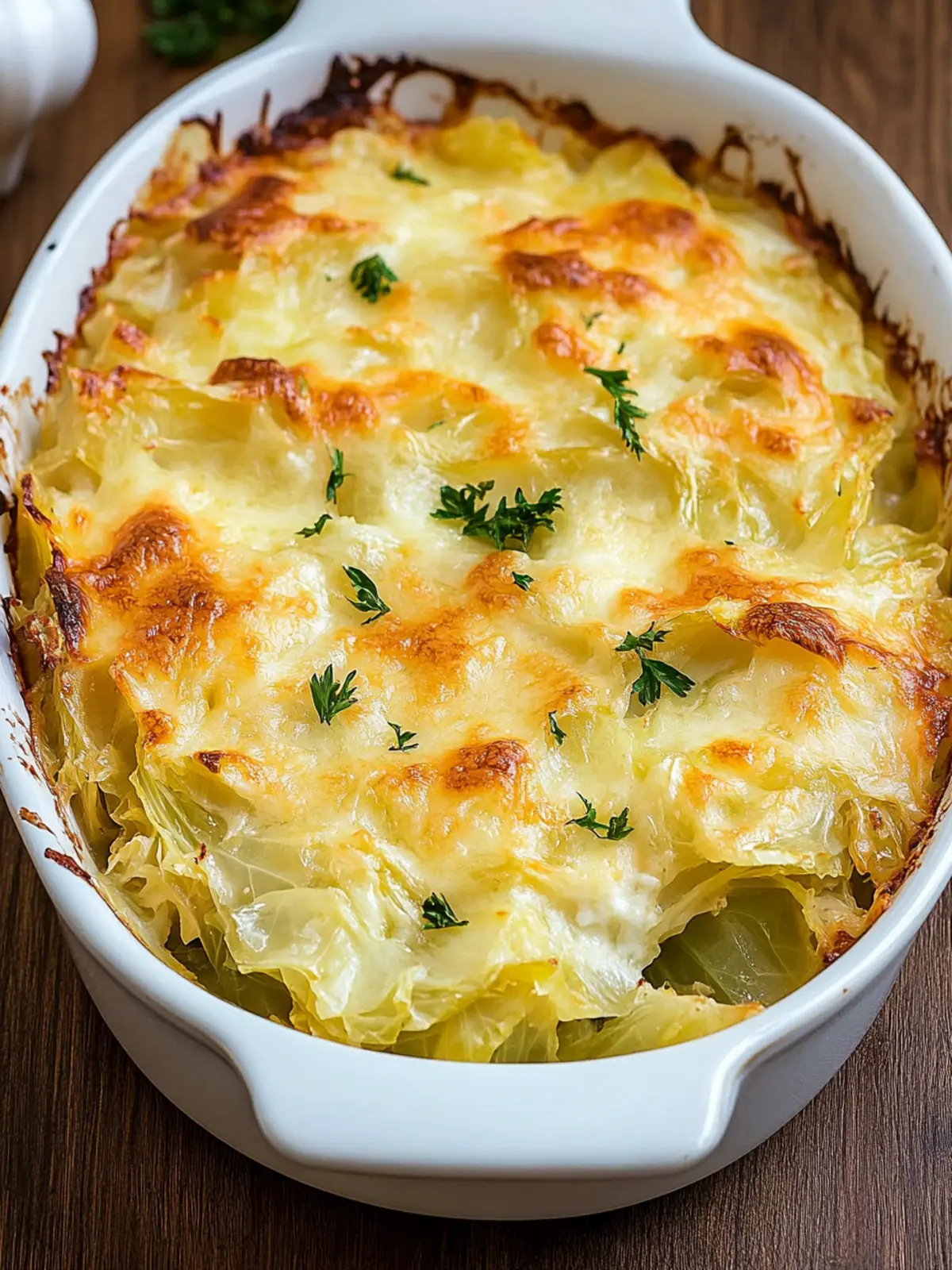 Cheesy Cabbage Casserole