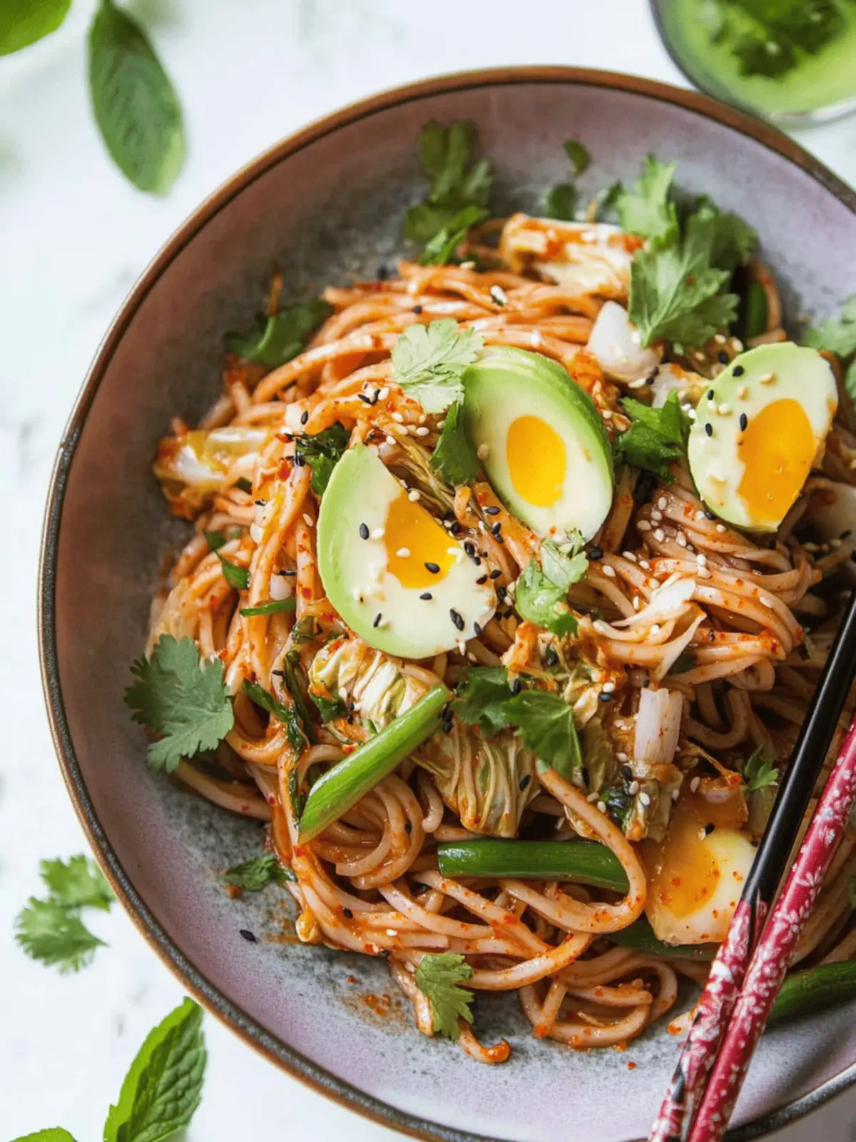 Delicious Korean Style Kimchi Soba Noodles You’ll Love 3 Korean Style Kimchi Soba Noodles