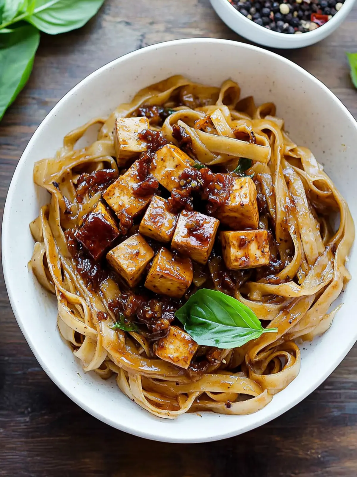 Vegan Caramelized Black Pepper Tofu and Noodles You’ll Love 4 Vegan Caramelized Black Pepper Tofu and Noodles