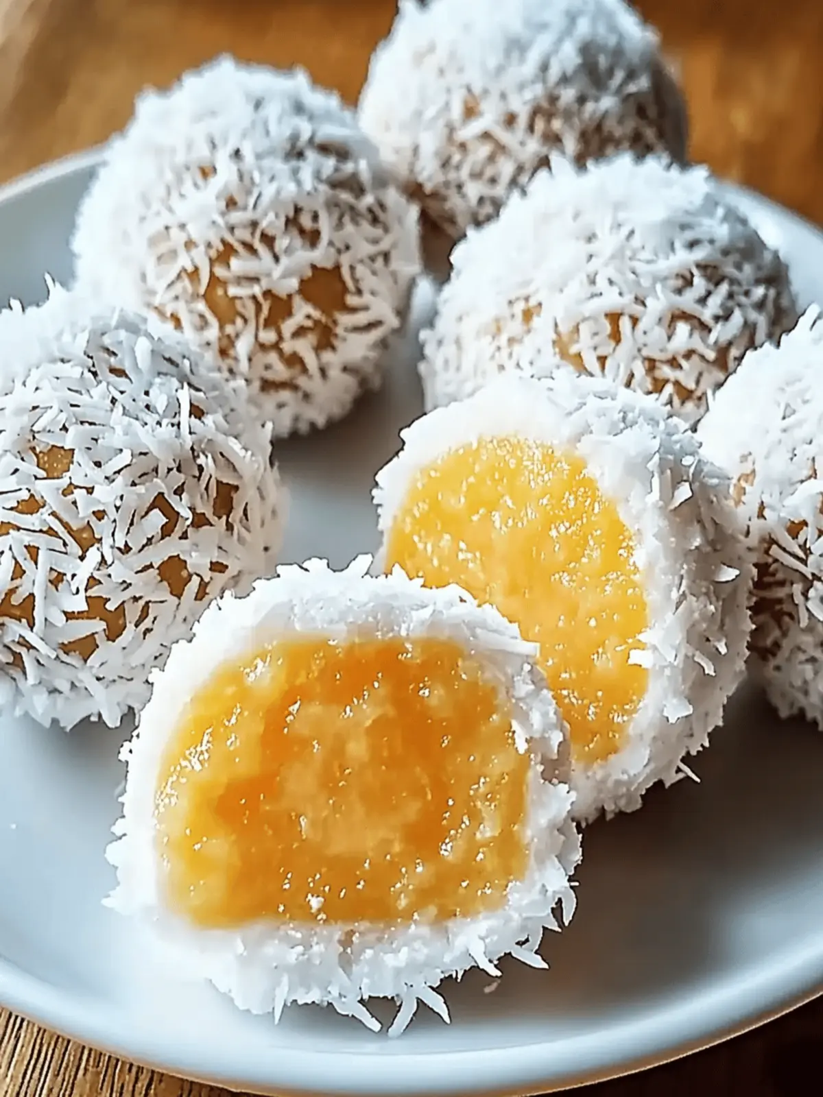 Coconut Mango Bliss Balls: A Sweet Escape to Paradise 2 Coconut Mango Bliss Balls