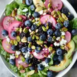 Blueberry Pistachio Spring Salad that Brightens Your Day 8 Blueberry Pistachio Spring Salad