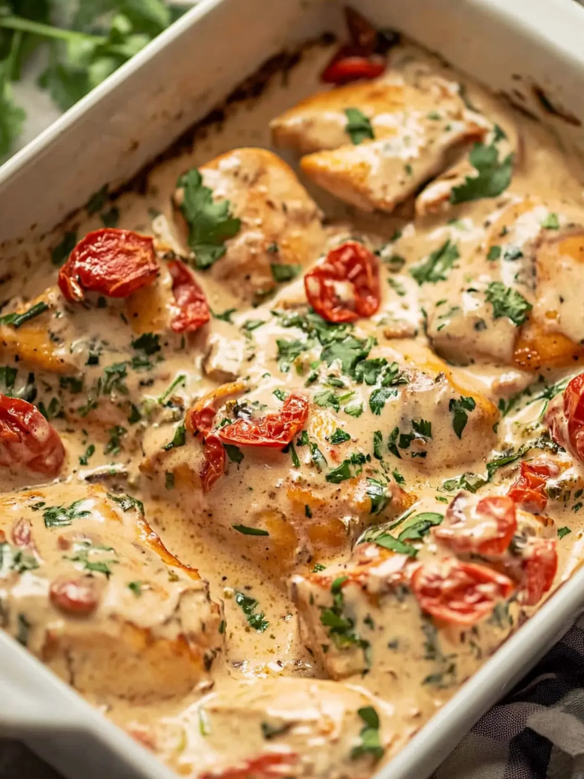 Creamy Baked Tuscan Chicken That Will Wow Your Taste Buds 3 Creamy Baked Tuscan Chicken