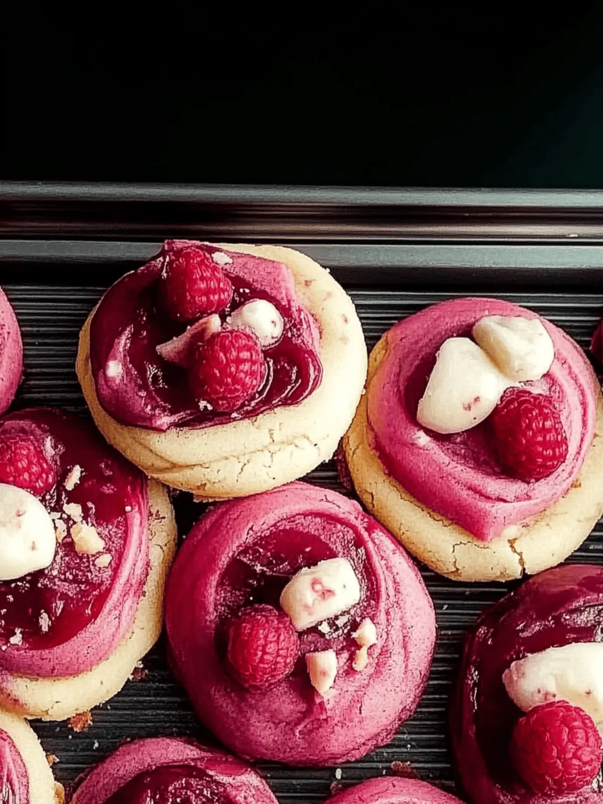 Deliciously Soft Raspberry White Chocolate Sugar Cookies 2 Raspberry White Chocolate Sugar Cookies
