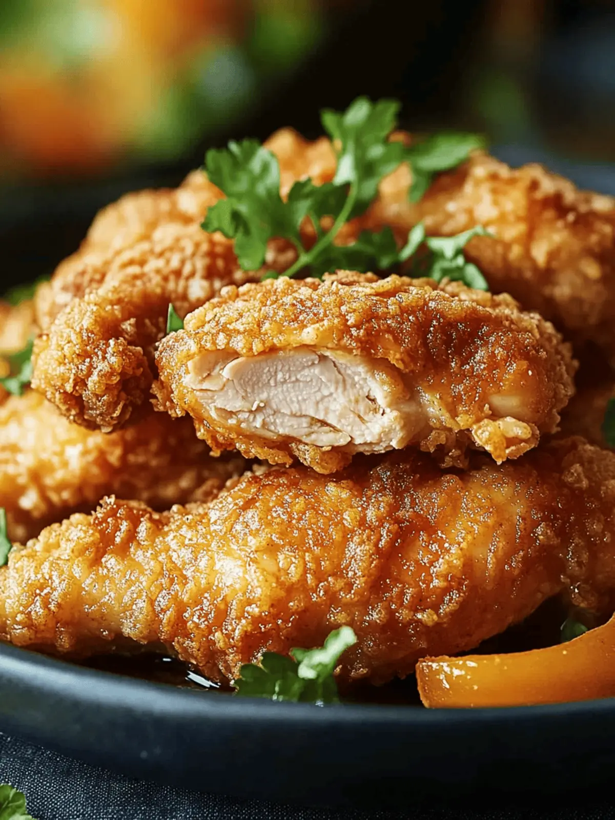 Homemade KFC Chicken in the Oven