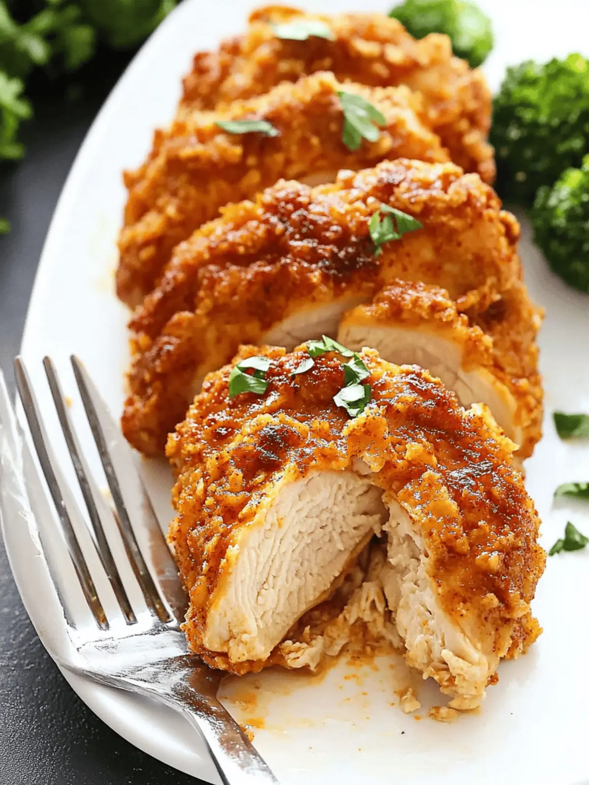 Baked Paprika Parmesan Chicken