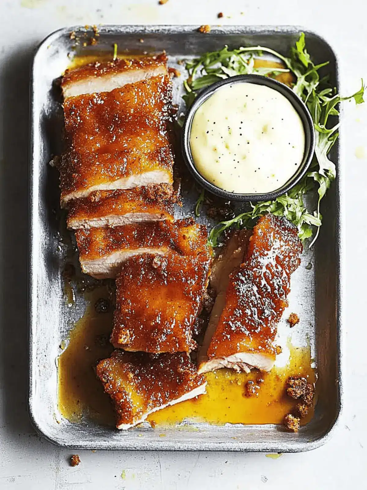 Mustard And Maple Crispy Pork Belly