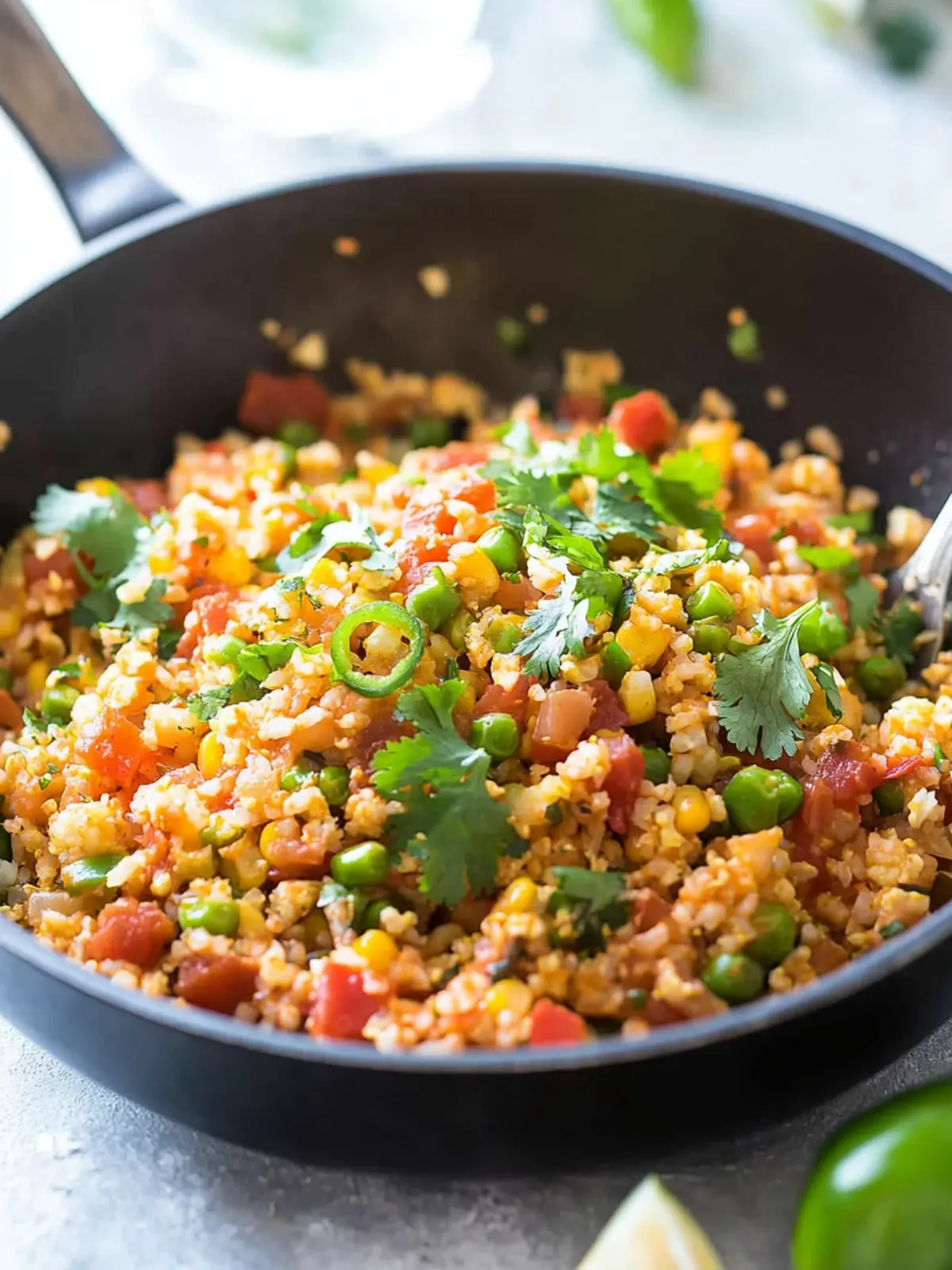 Savor Low Carb Mexican Cauliflower Rice for a Flavor Boost 3 Low Carb Mexican Cauliflower Rice