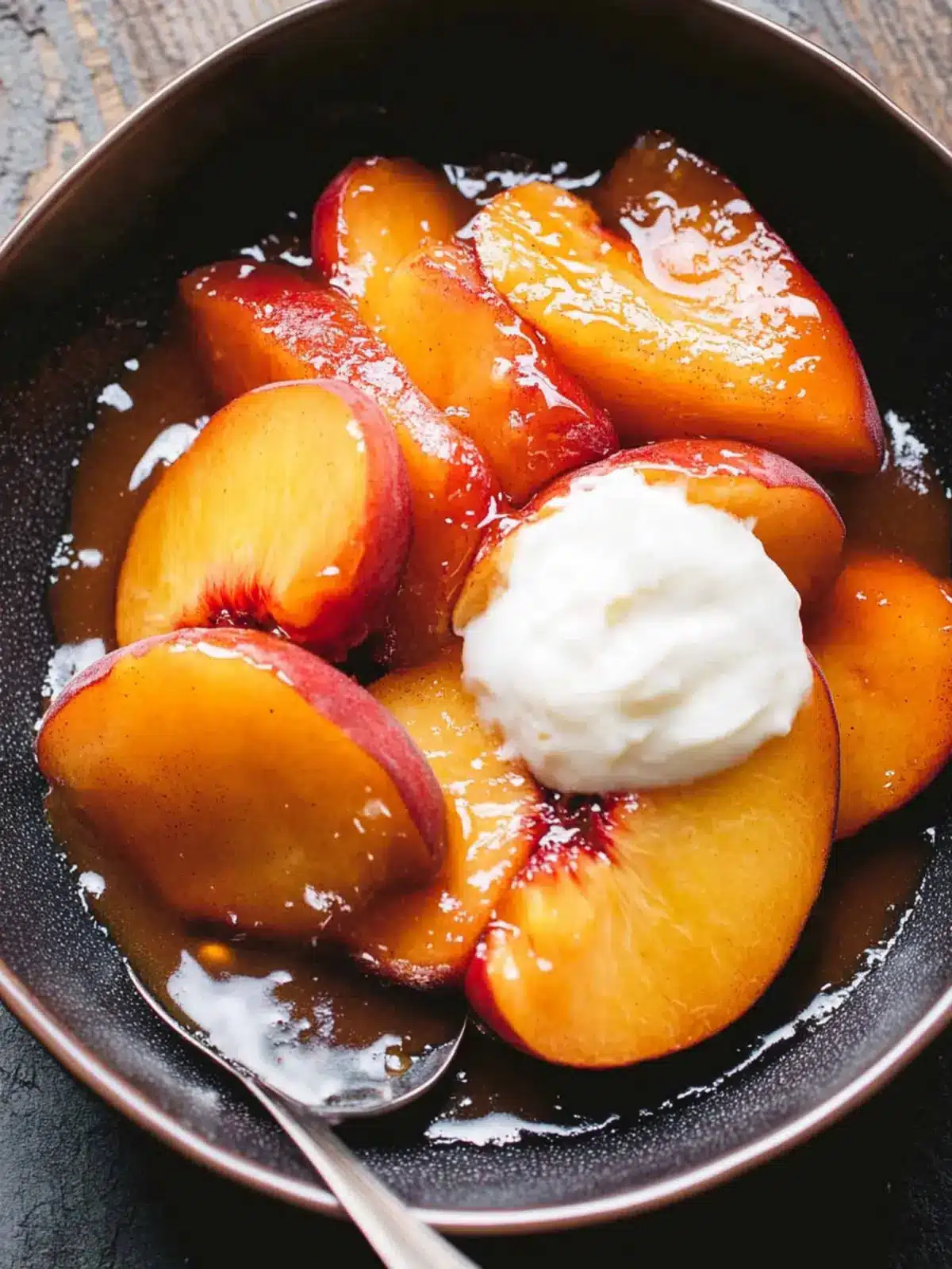 Savor Spiced Caramelized Peaches for a Sweet Summer Treat 2 Spiced Caramelized Peaches