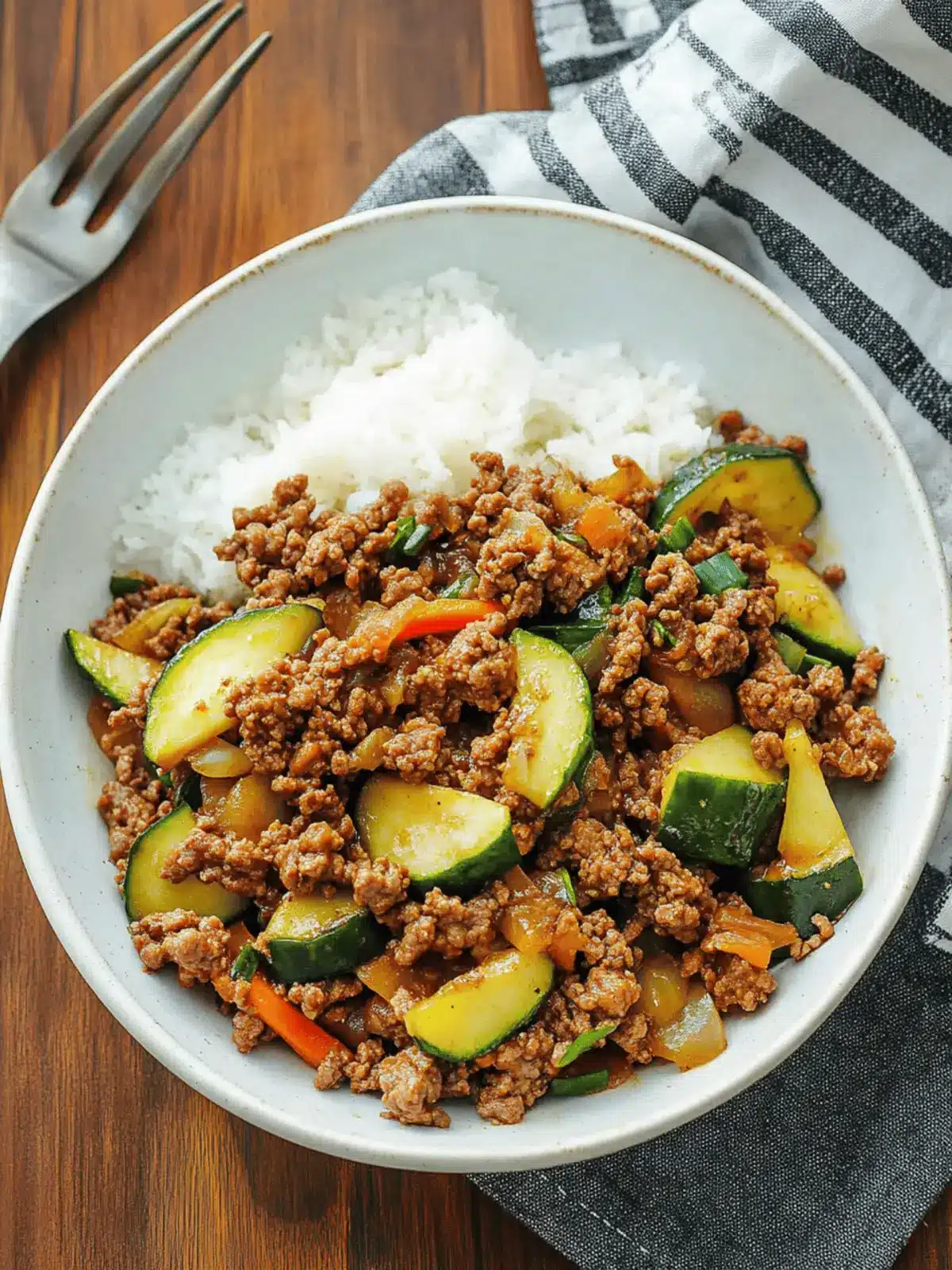 Ground Beef Stir Fry