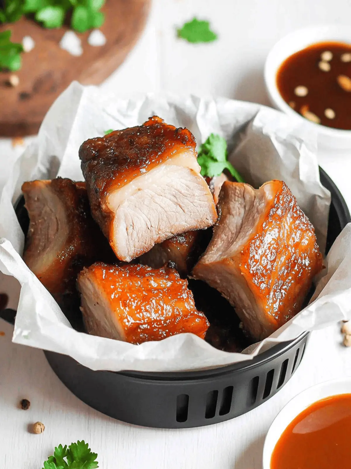 Crispy Air Fryer Pork Belly Lechon Kawali Made Easy! 3 Air Fryer Pork Belly (Lechon Kawali)