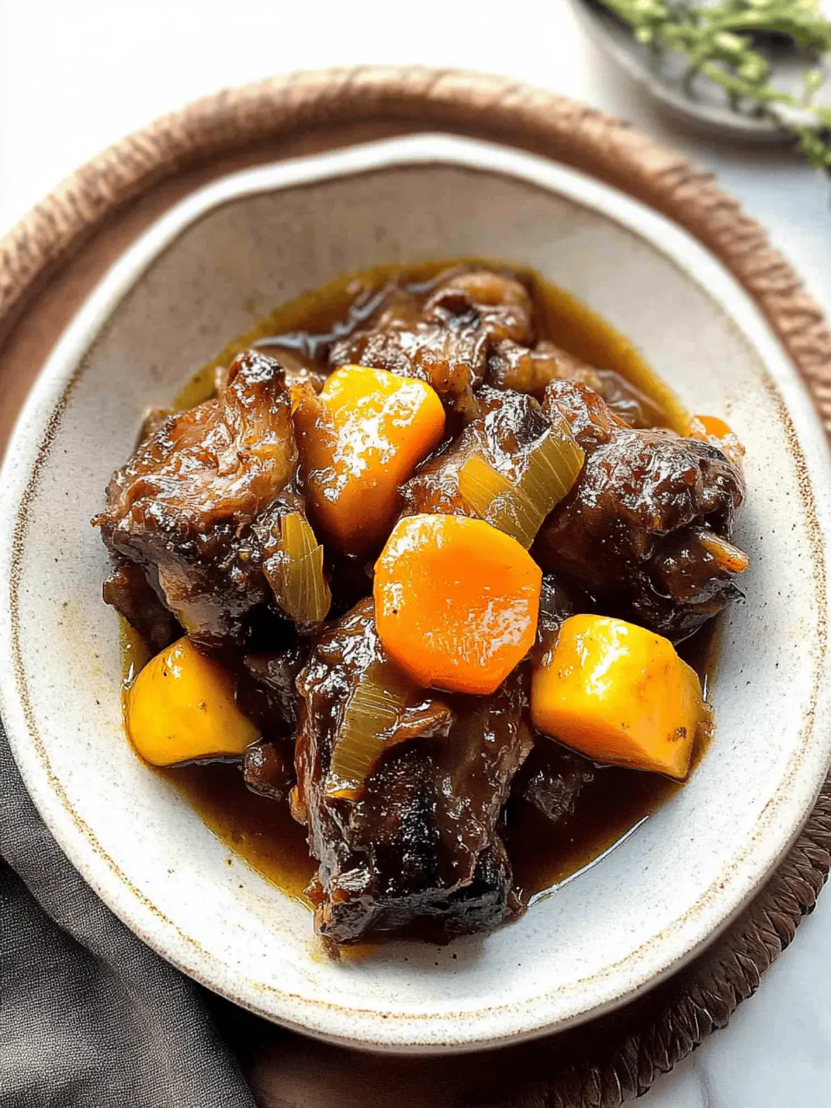 Chinese Braised Oxtail