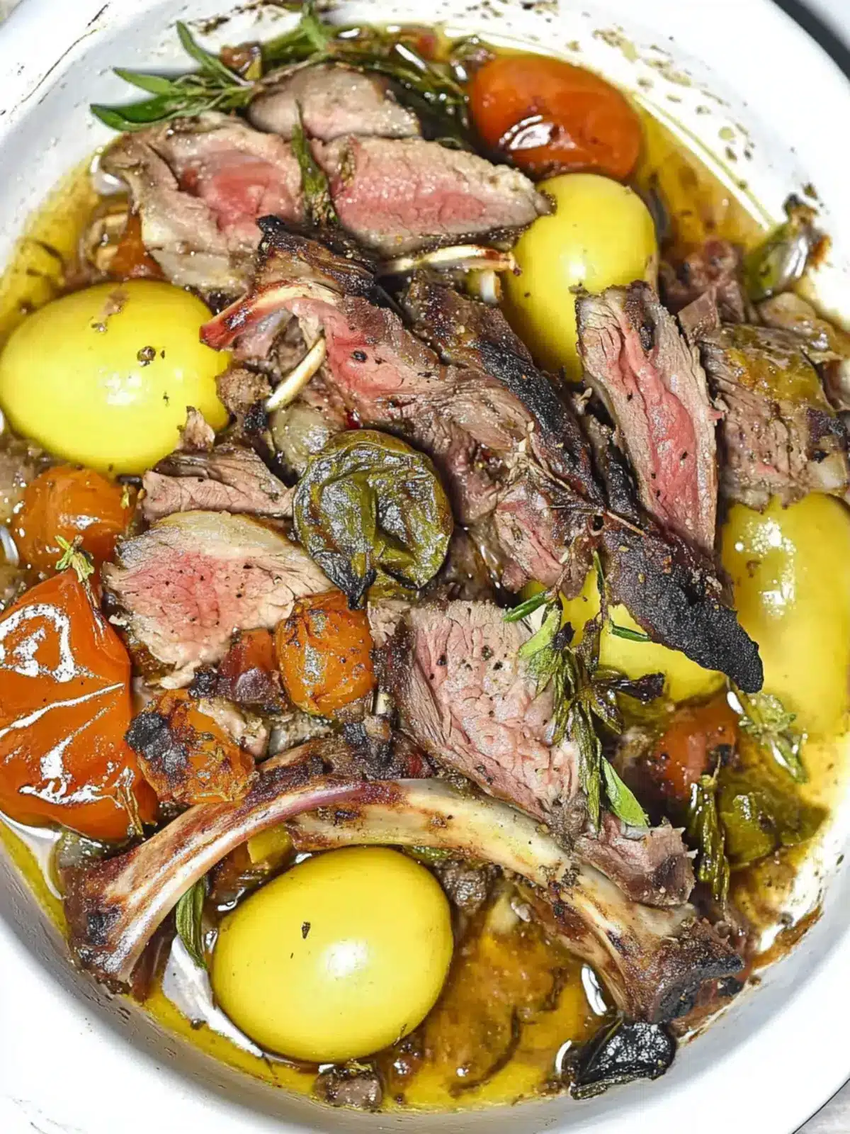 Savory Greek Lamb Cooked in Parchment for Ultimate Flavor 5 Greek Lamb Cooked in Parchment