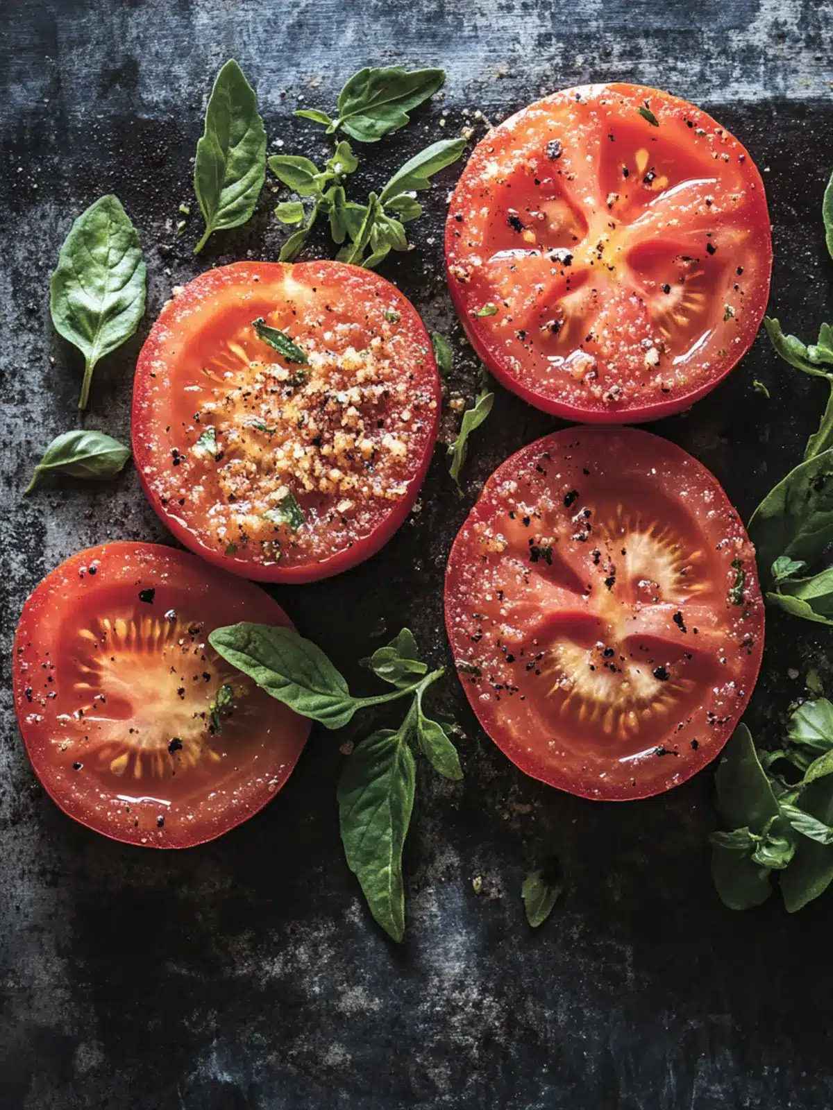 Provence-Style Tomatoes with Breadcrumbs and Herbs Delight 2 Provence-Style Tomatoes with Breadcrumbs and Herbs