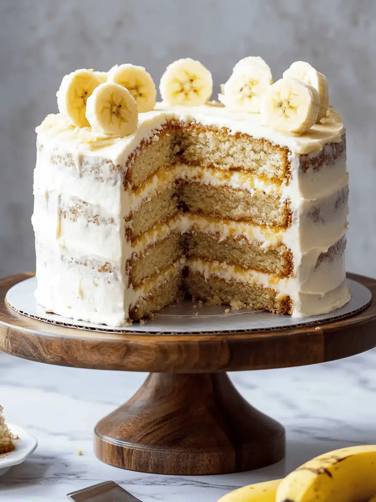 Decadent Banana Cream Cake That Will Wow Your Guests 4 Banana Cream Cake