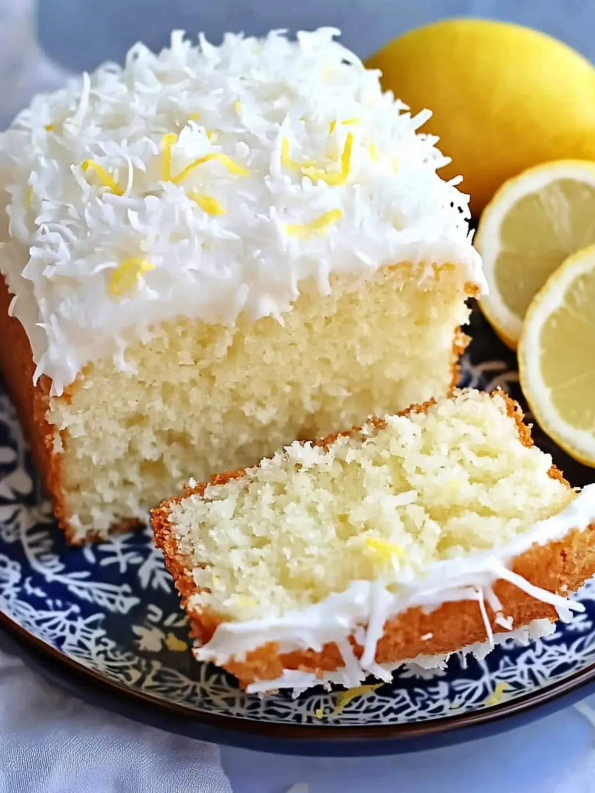 Lemon Coconut Cake That’ll Brighten Your Day Instantly 4 Lemon Coconut Cake