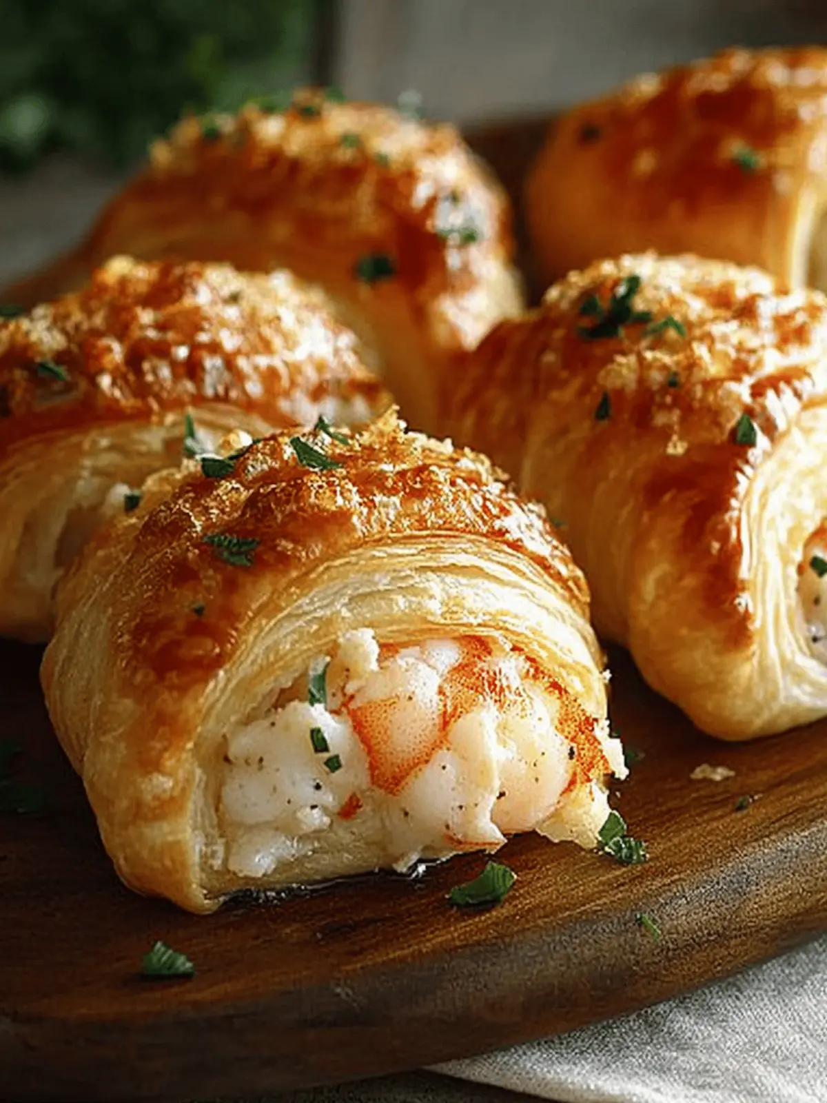 Shrimp & Crab Stuffed Crescent Bombs