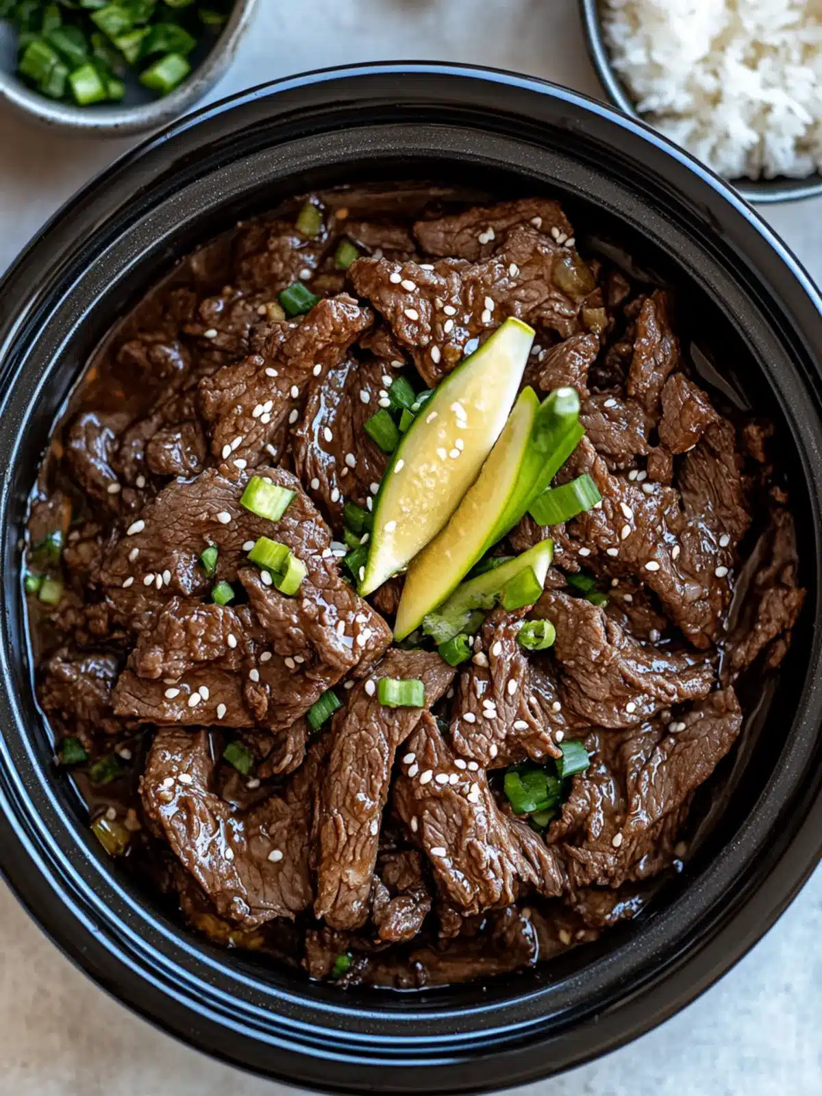 Slow Cooker Beef Bulgogi: Easy, Flavor-Packed Comfort Meal 4 Slow Cooker Beef Bulgogi