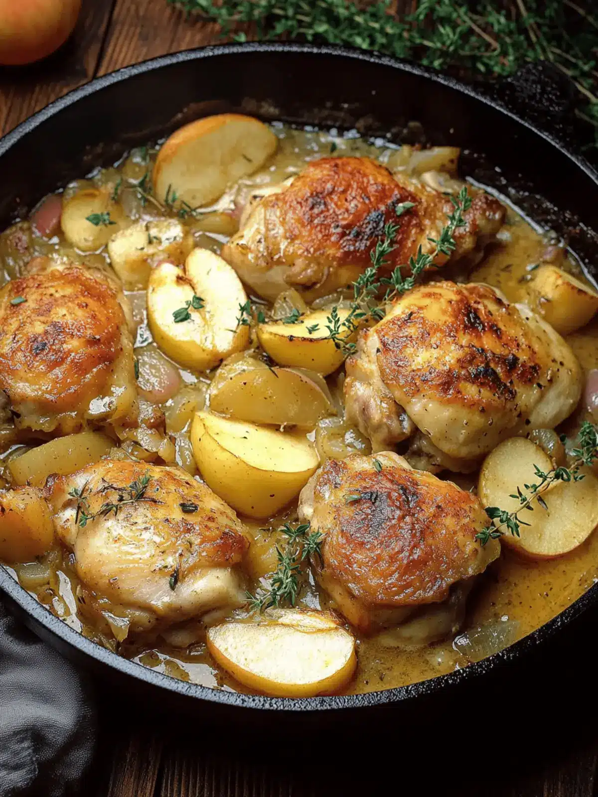 French Apple Cider Chicken