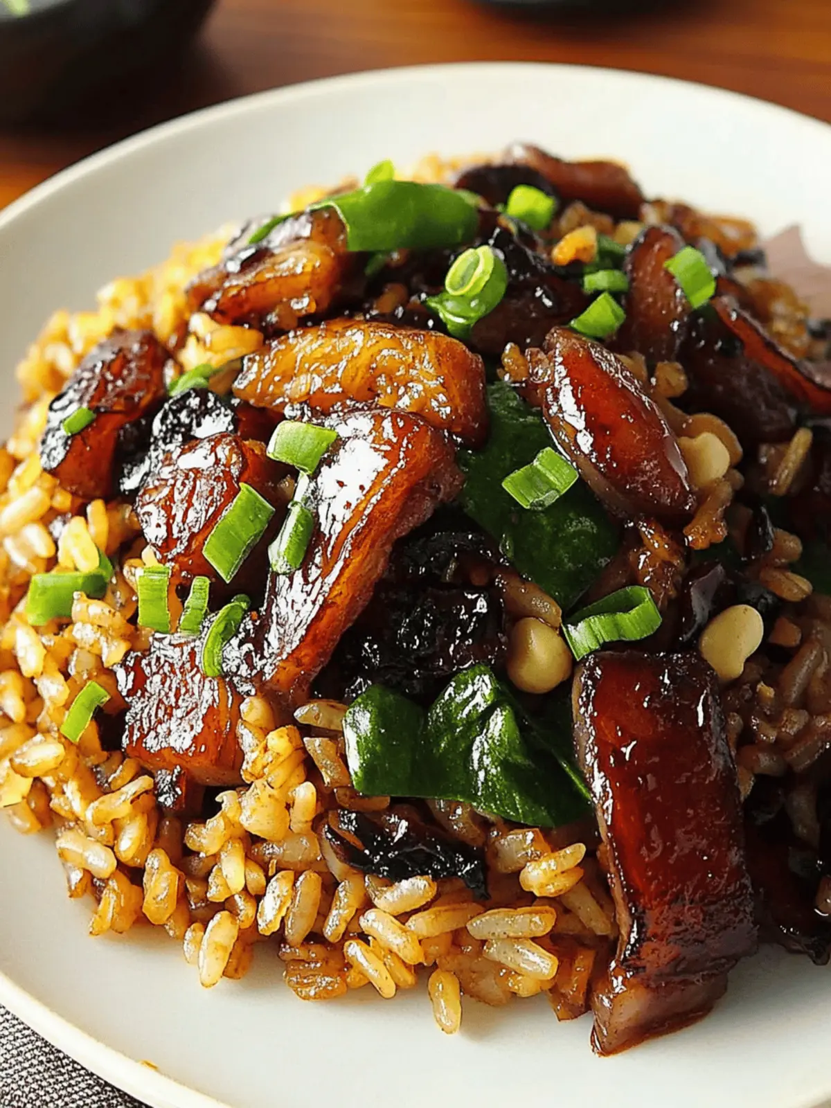 Savory Pork Belly Sticky Rice: A Comforting Chinese Delight 5 Pork Belly Sticky Rice