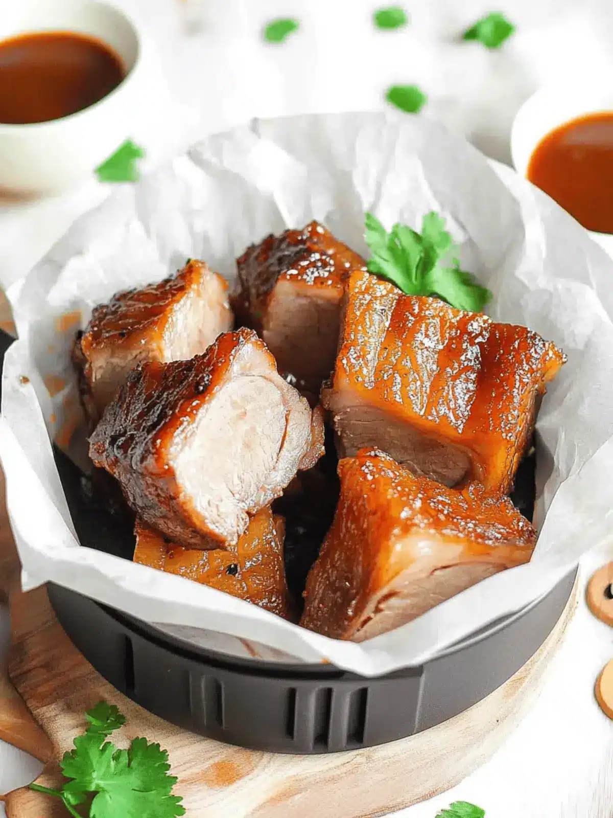 Crispy Air Fryer Pork Belly Lechon Kawali Made Easy! 4 Air Fryer Pork Belly (Lechon Kawali)