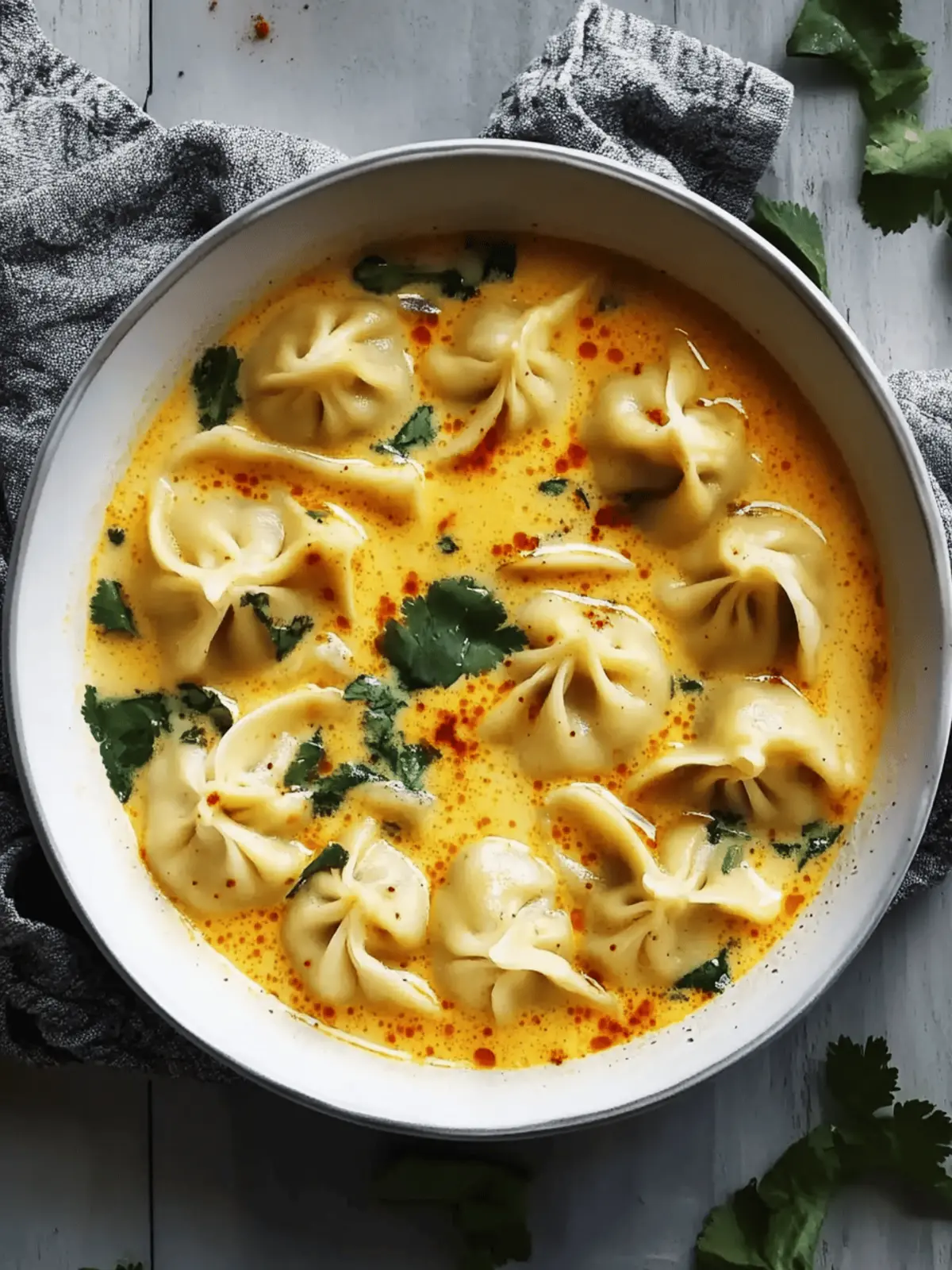 Easy Thai Coconut Curry Dumpling Soup for Cozy Nights 3 Easy Thai Coconut Curry Dumpling Soup