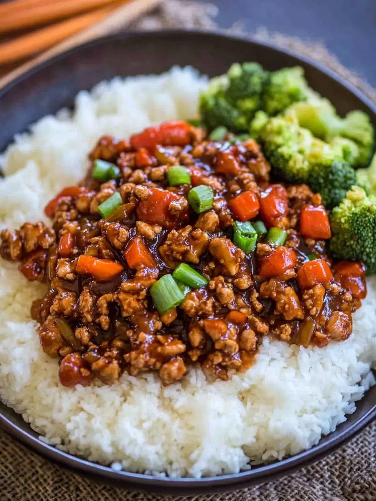 Delicious Ground Kung Pao Chicken in Just One Pan! 5 Ground Kung Pao Chicken (1 Pan!)