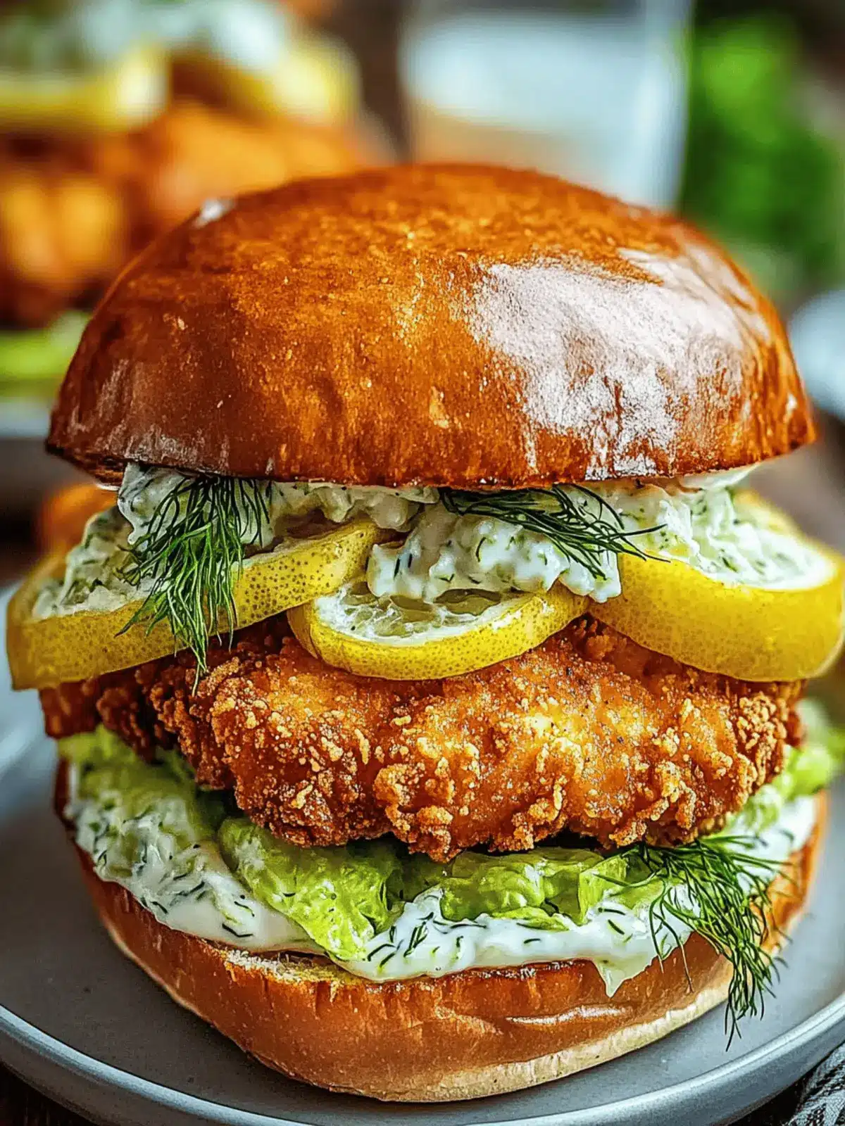Crispy Dill Chicken Sandwich