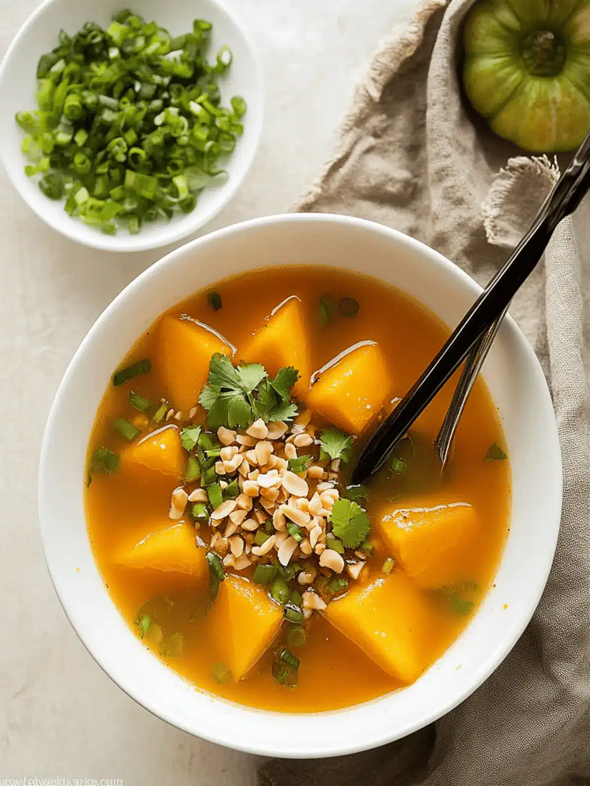 Delicious Vietnamese Pumpkin Soup That's Comfort in a Bowl 2 Vietnamese Pumpkin Soup